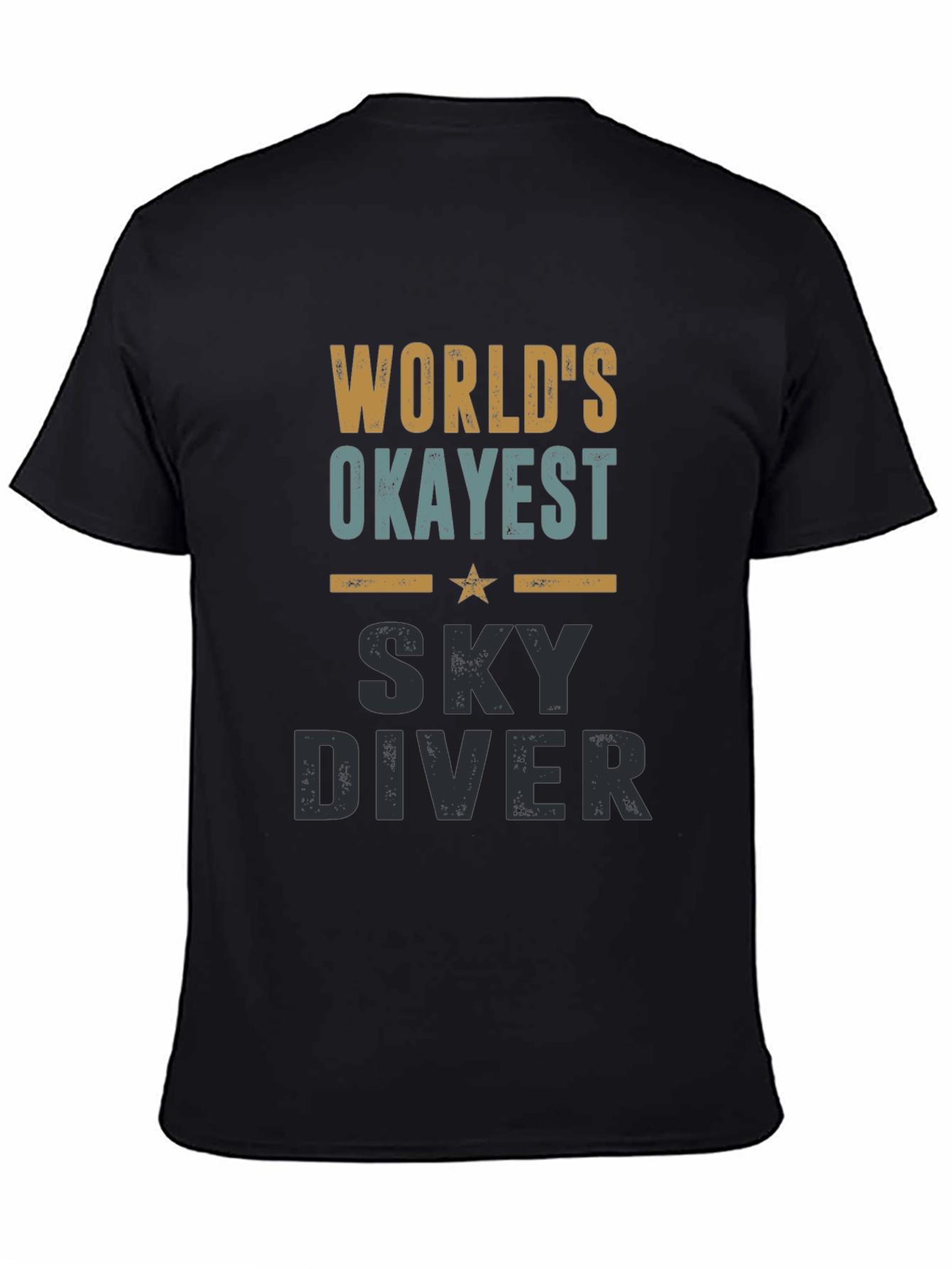 Worlds Okayest Sky Diver T-Shirt