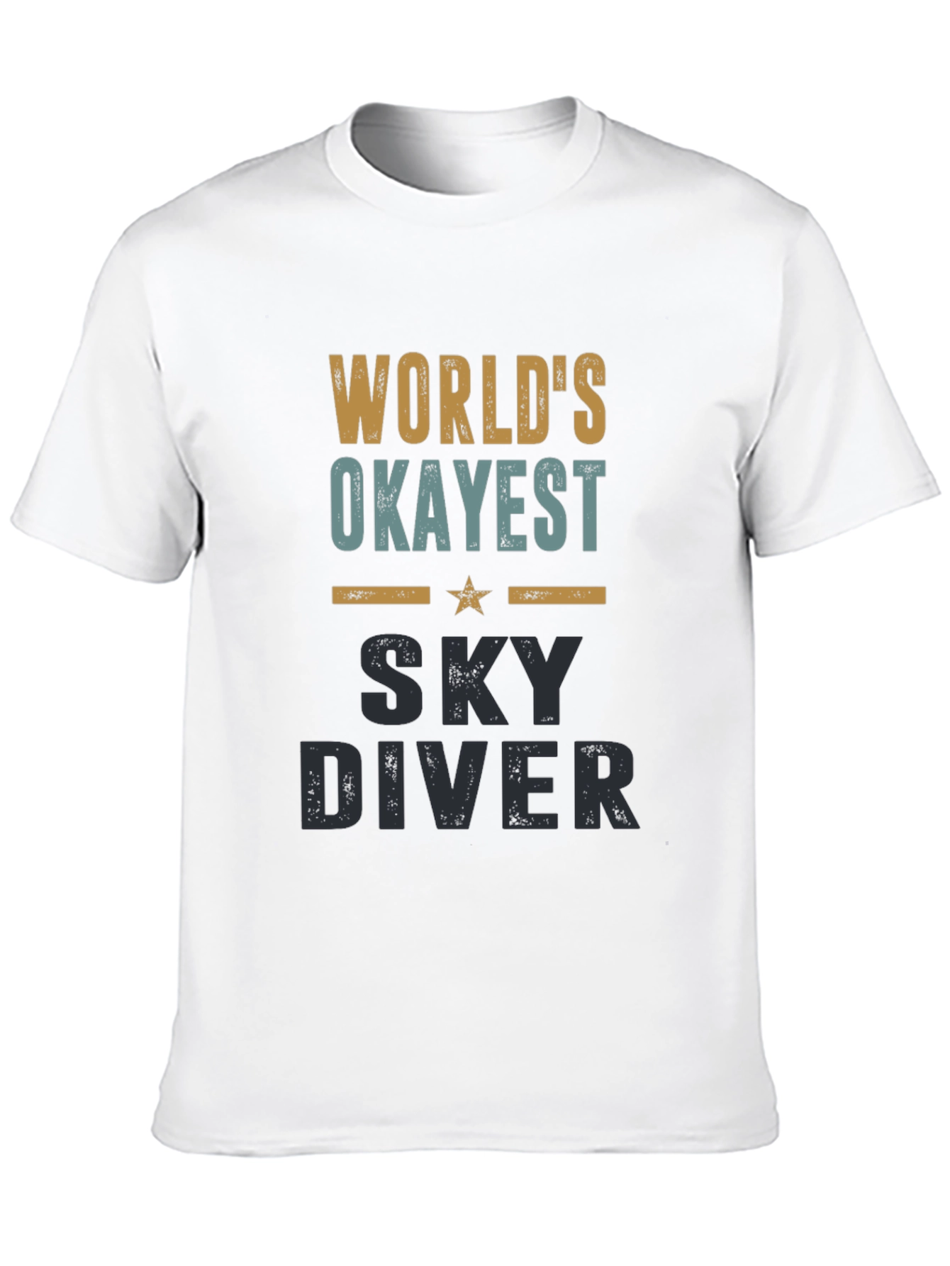 Worlds Okayest Sky Diver T-Shirt