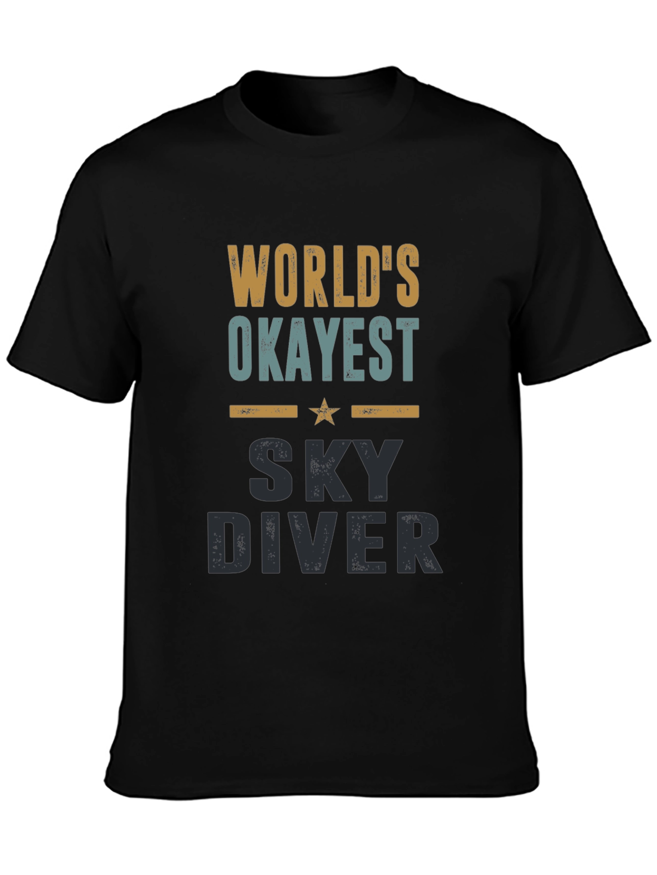 Worlds Okayest Sky Diver T-Shirt