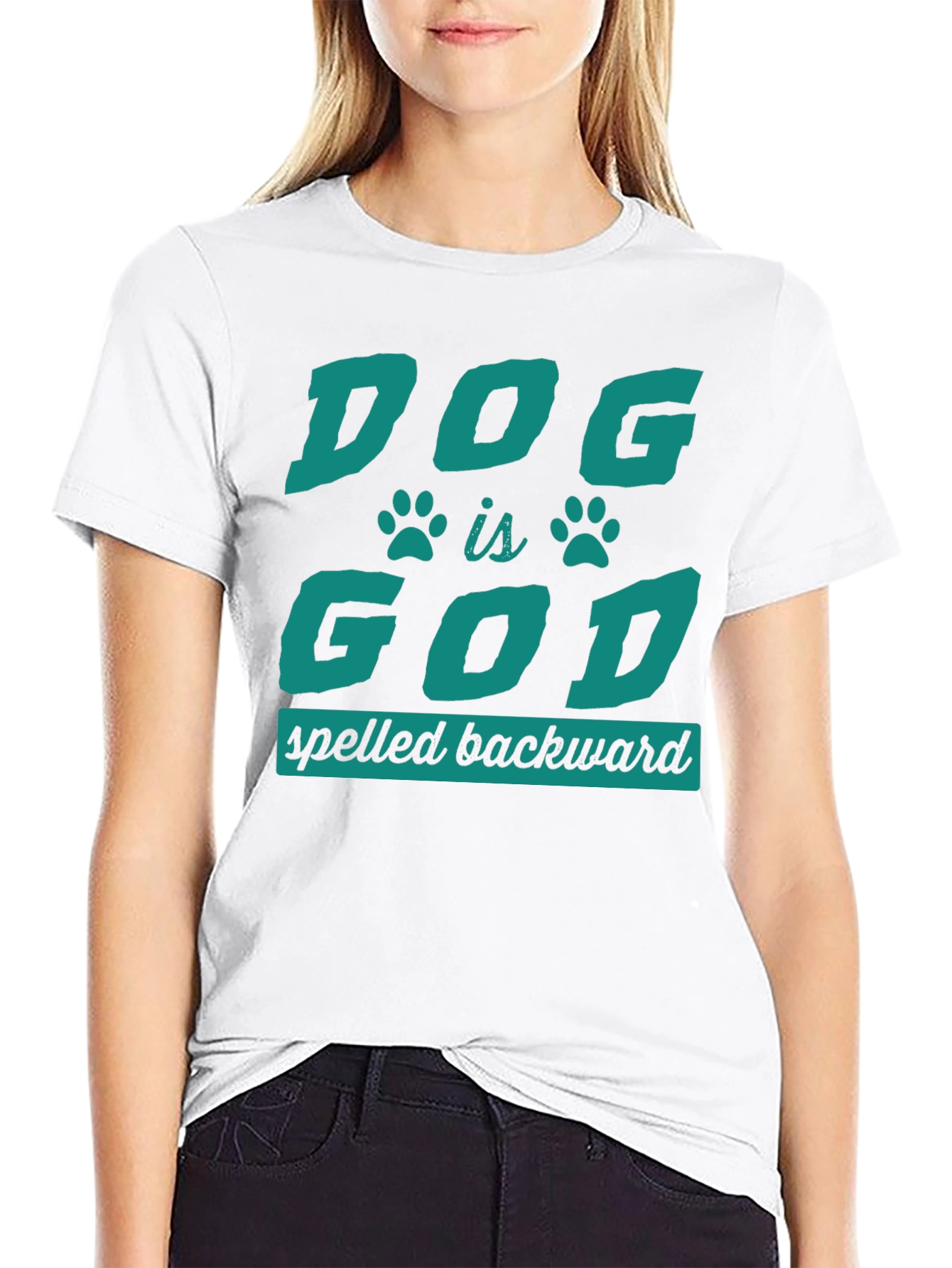 Dog is God T-Shirt - Funny Pet Lover Tee