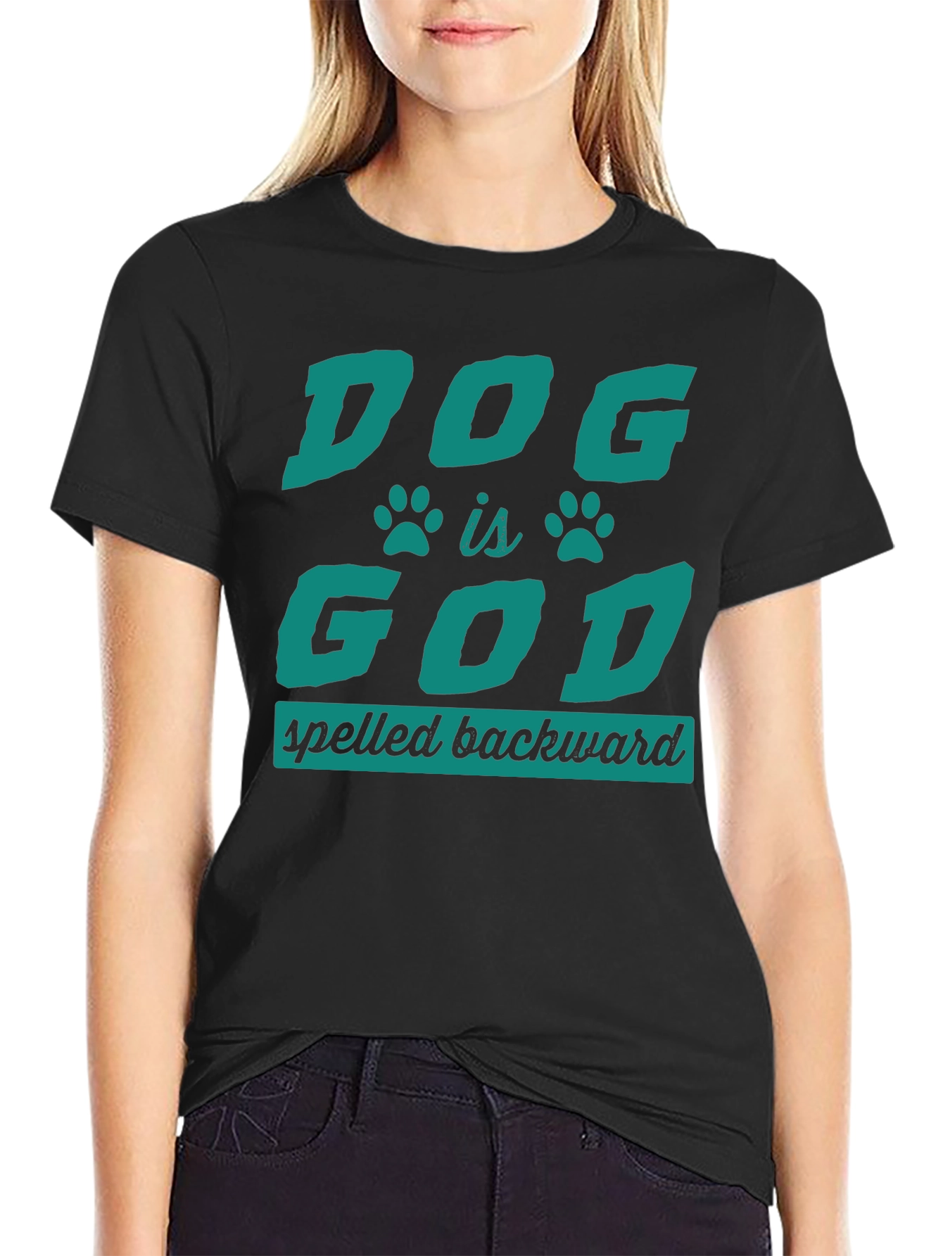 Dog is God T-Shirt - Funny Pet Lover Tee