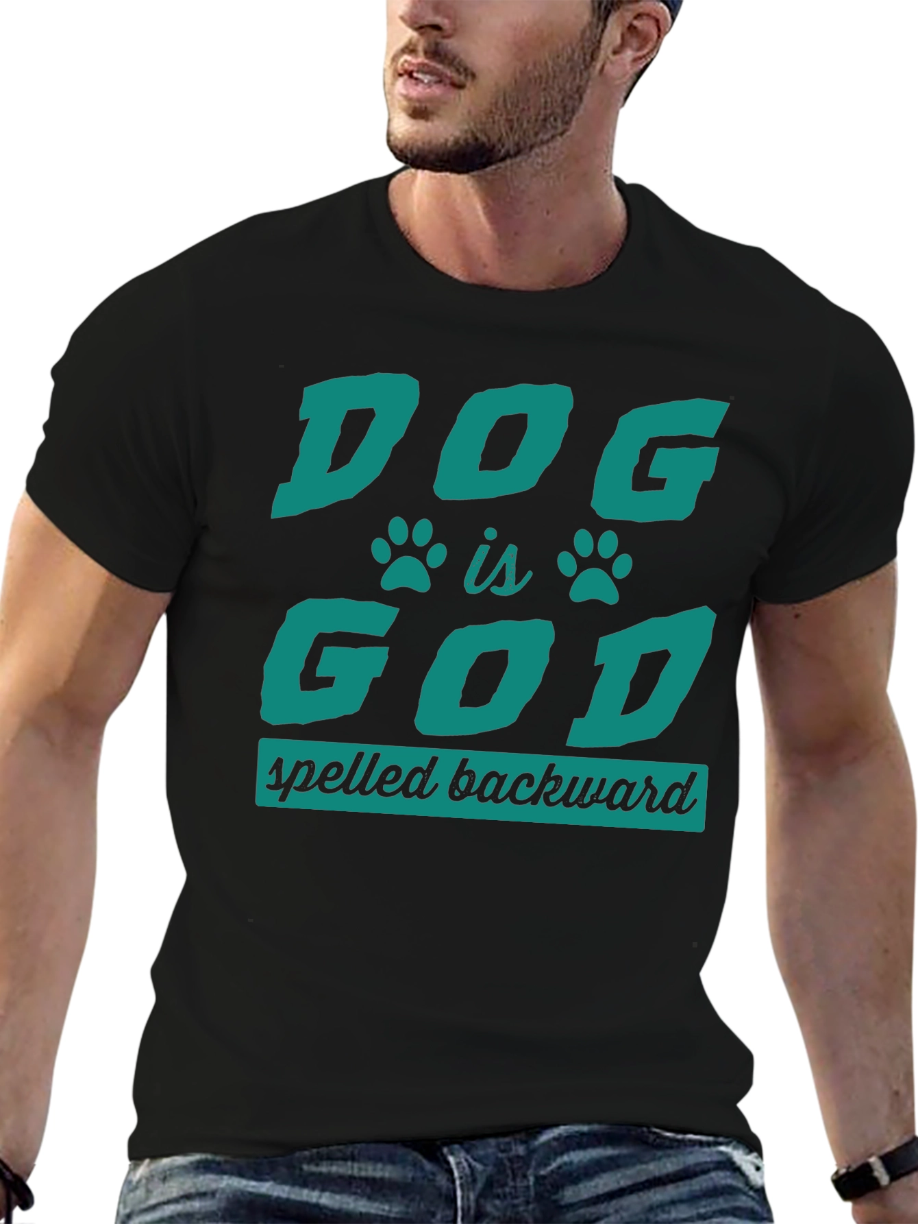 Dog is God T-Shirt - Funny Pet Lover Tee