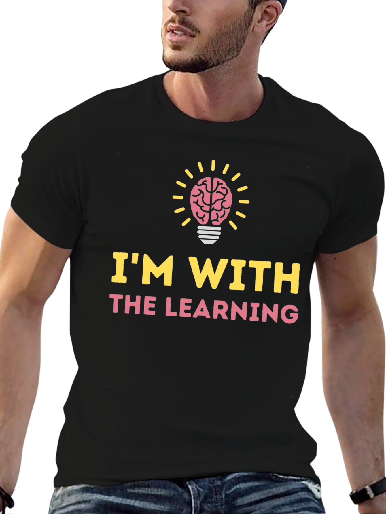 Im With the Learning Brain T-Shirt