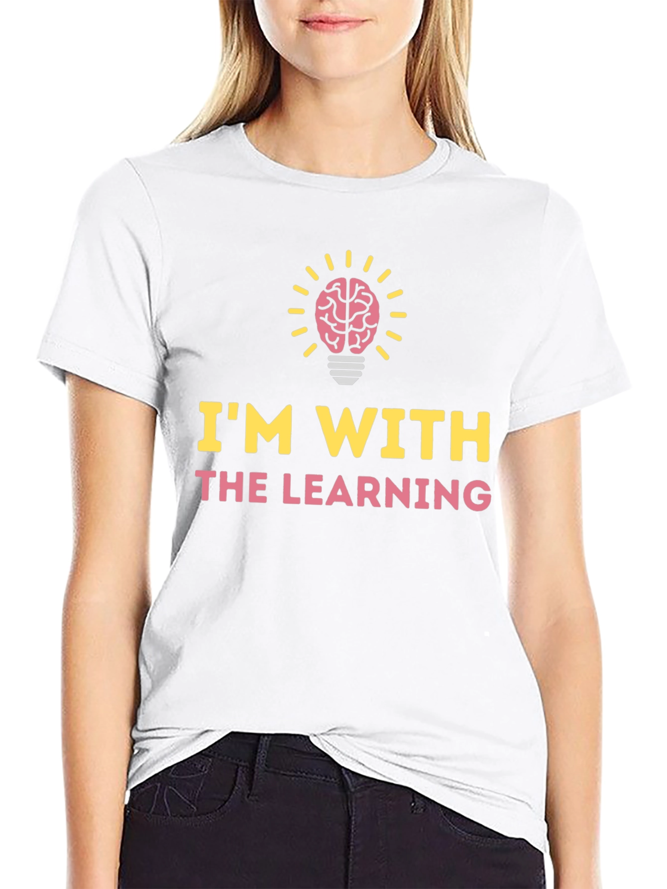Im With the Learning Brain T-Shirt