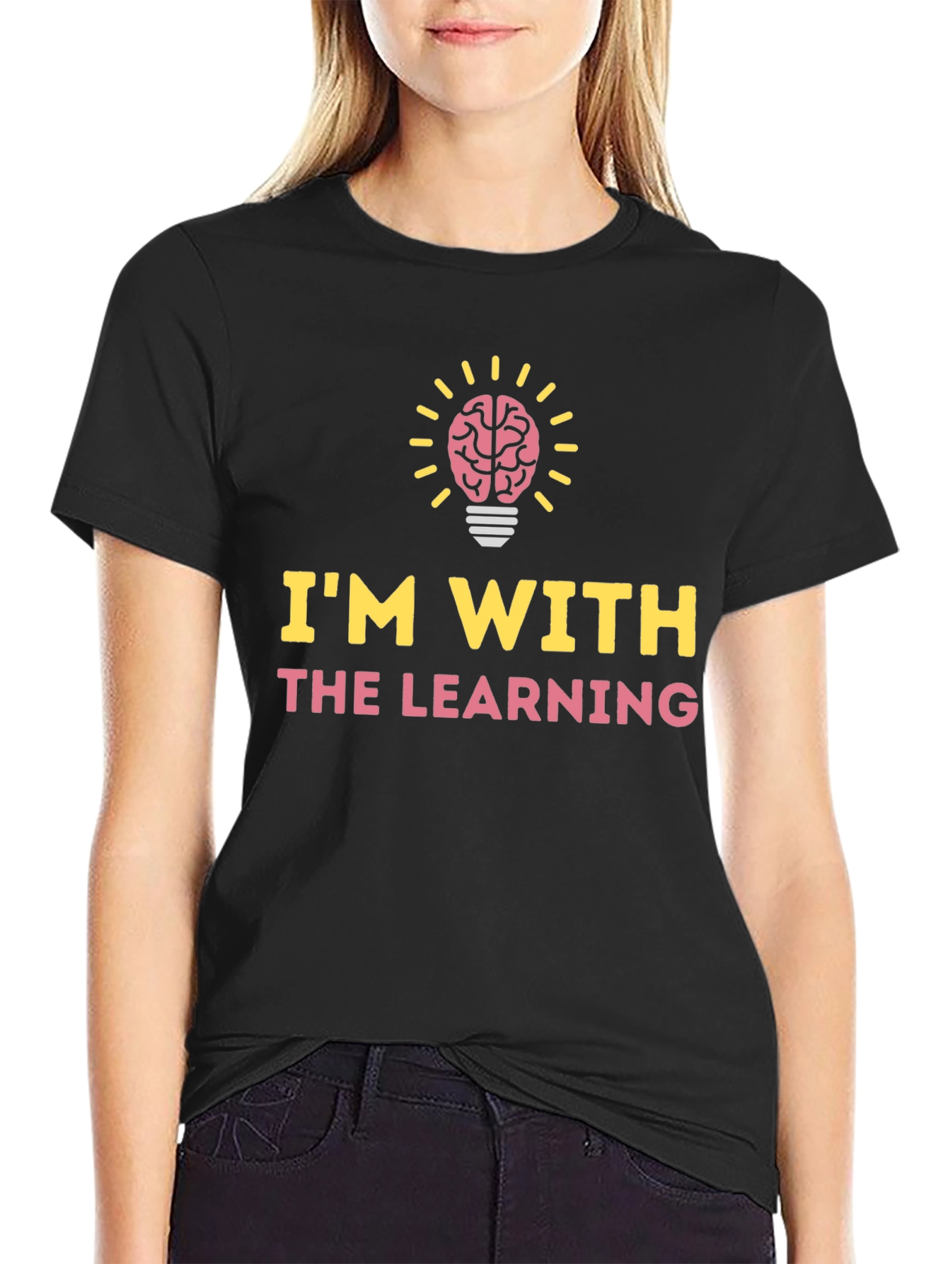Im With the Learning Brain T-Shirt