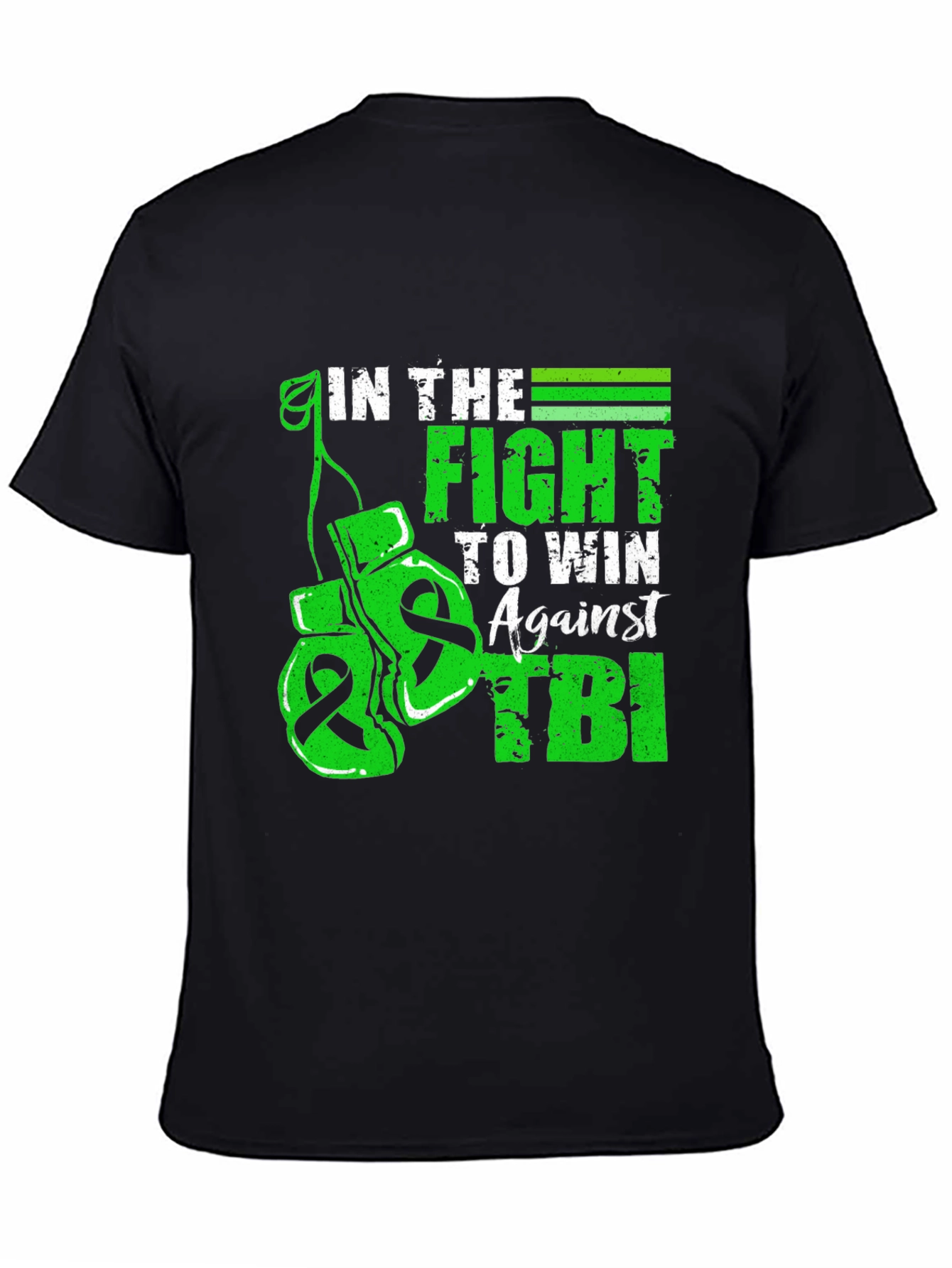 In The Fight TBI Awareness Graphic Tee