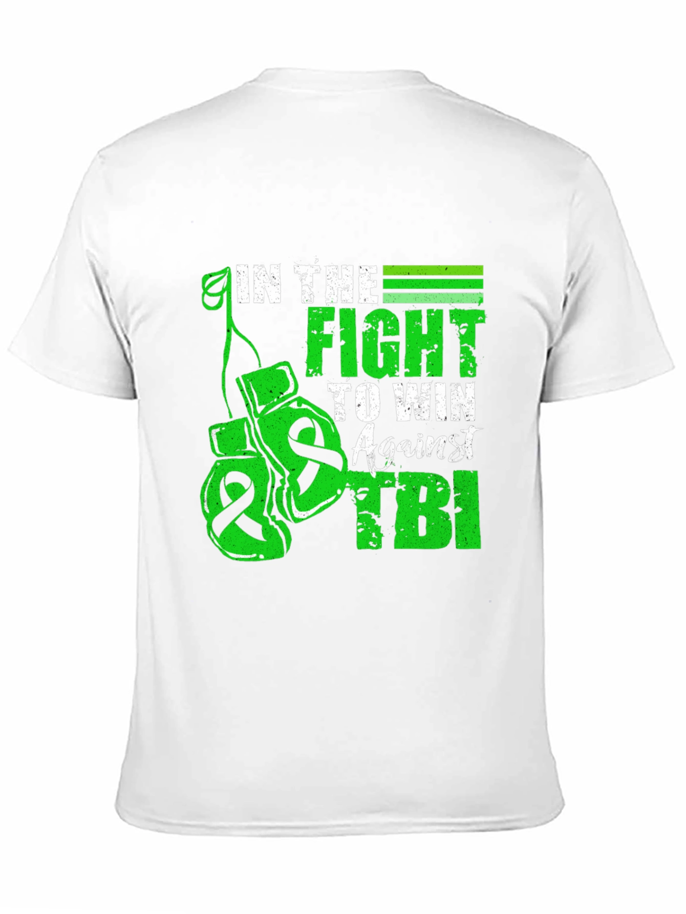 In The Fight TBI Awareness Graphic Tee