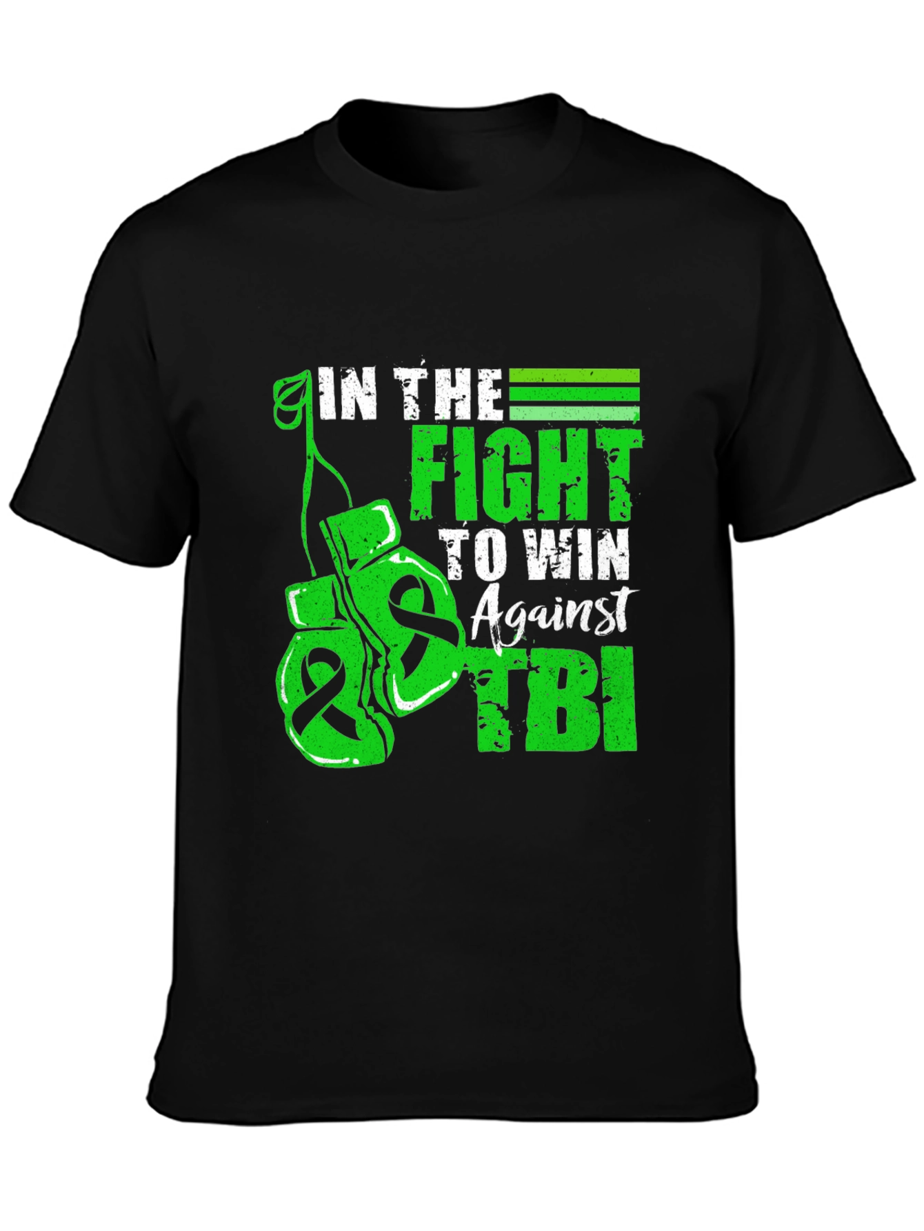 In The Fight TBI Awareness Graphic Tee