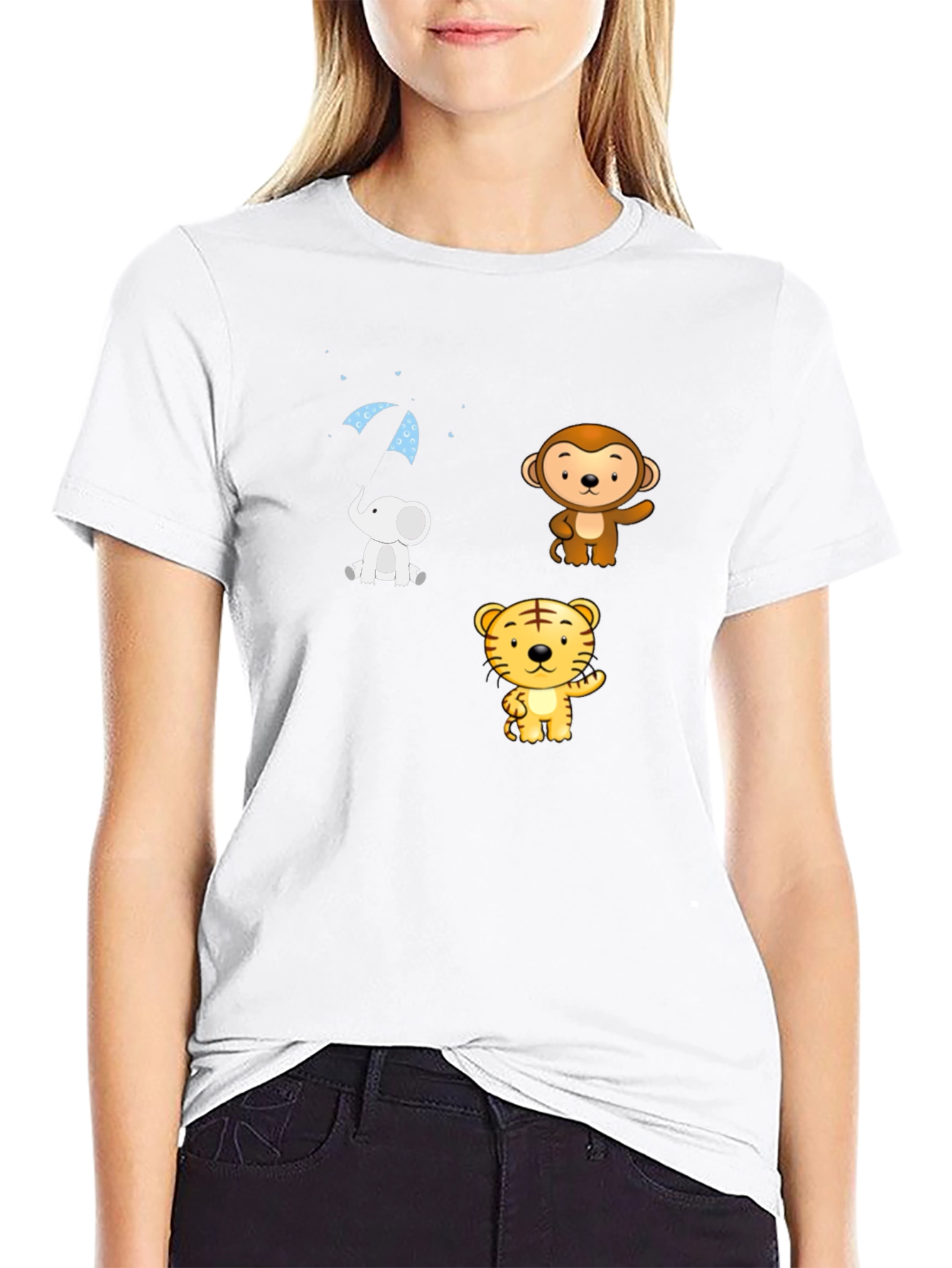 Cute Cartoon Animal T-Shirt
