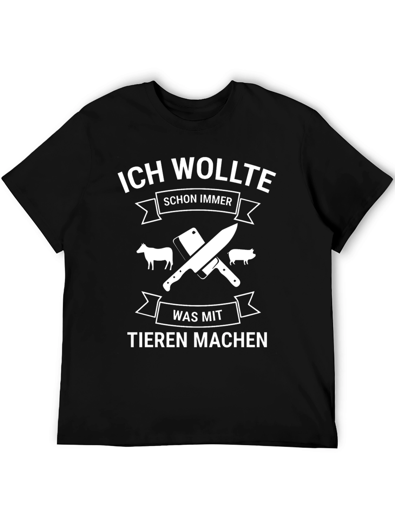 Ich Wollte Animal Butcher T-Shirt