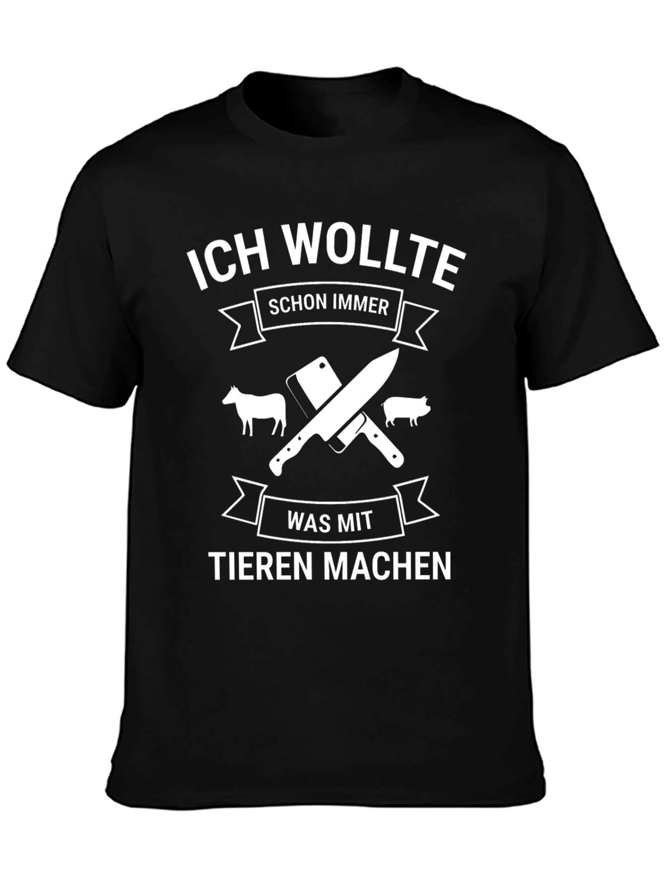 Ich Wollte Animal Butcher T-Shirt