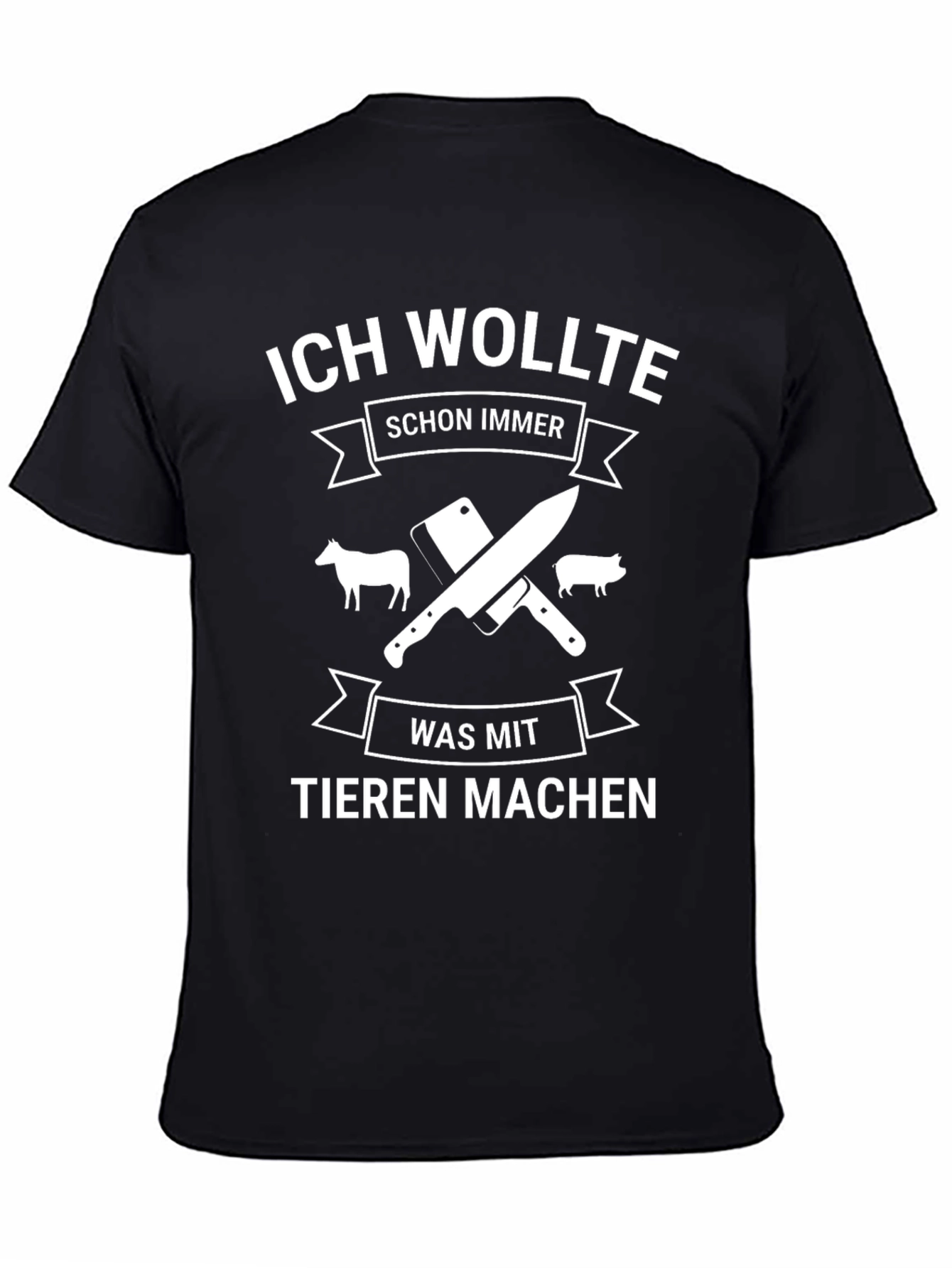 Ich Wollte Animal Butcher T-Shirt