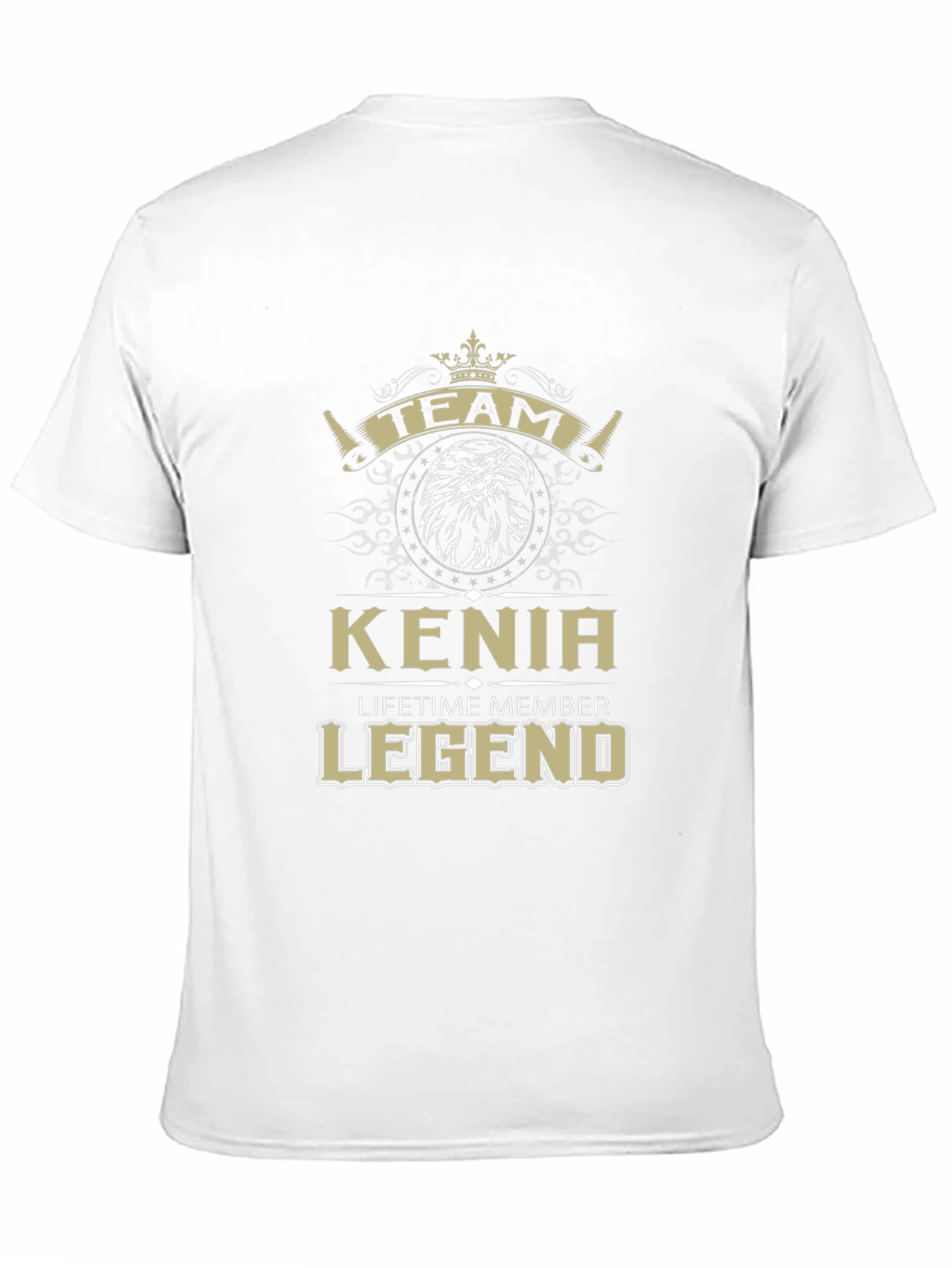 Kenia Lifetime Member Legend Black T-Shirt