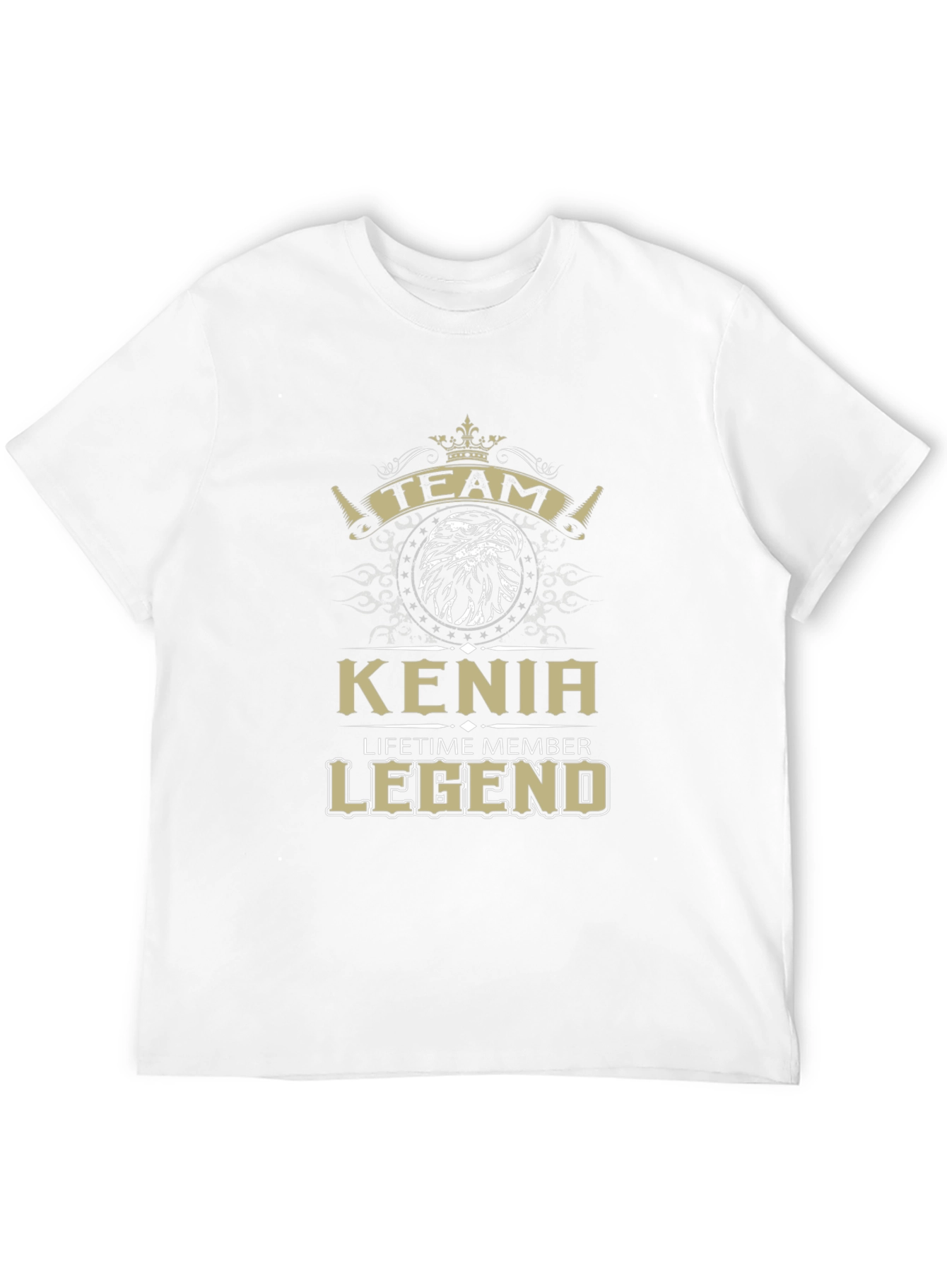 Kenia Lifetime Member Legend Black T-Shirt