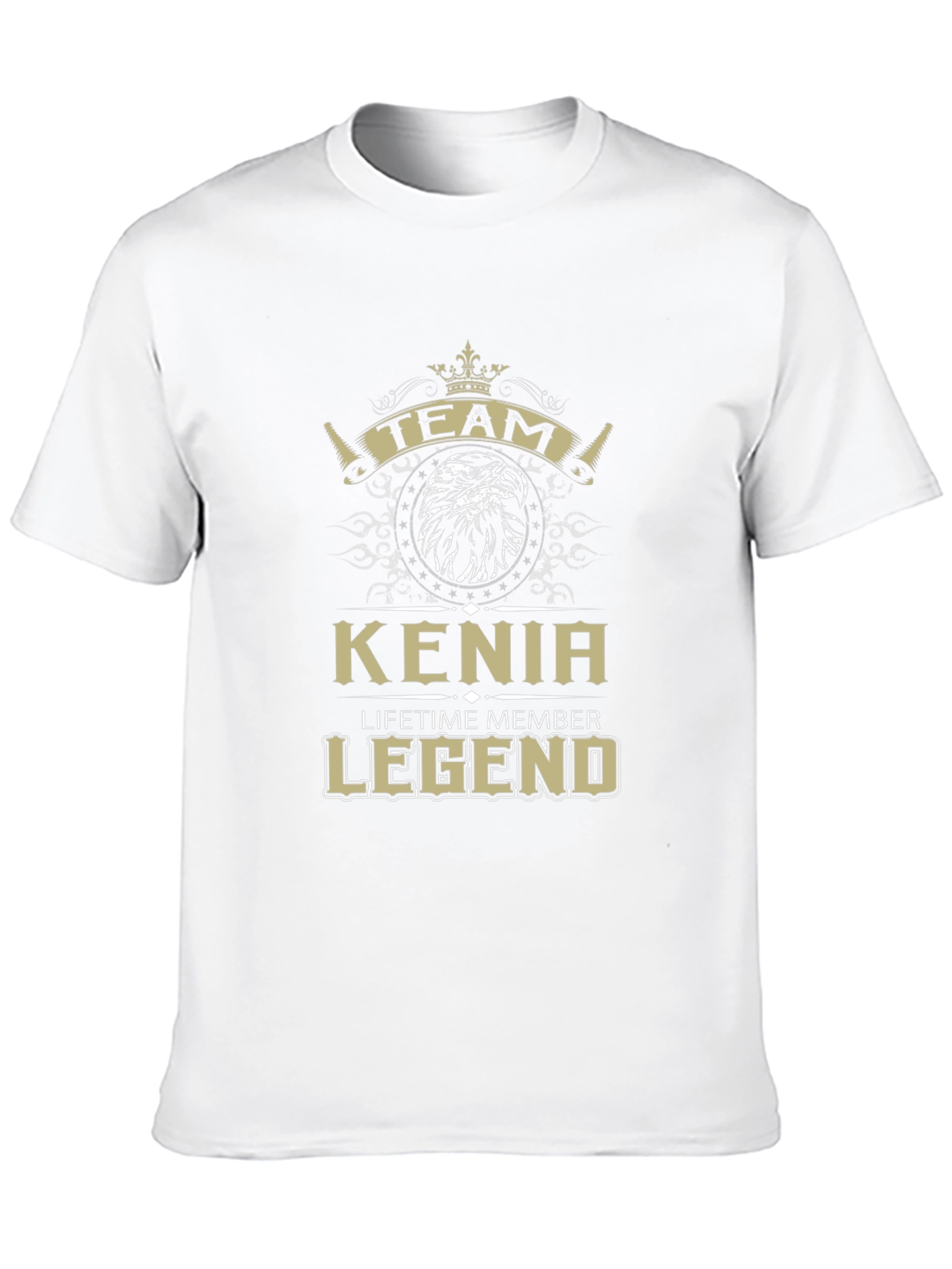 Kenia Lifetime Member Legend Black T-Shirt