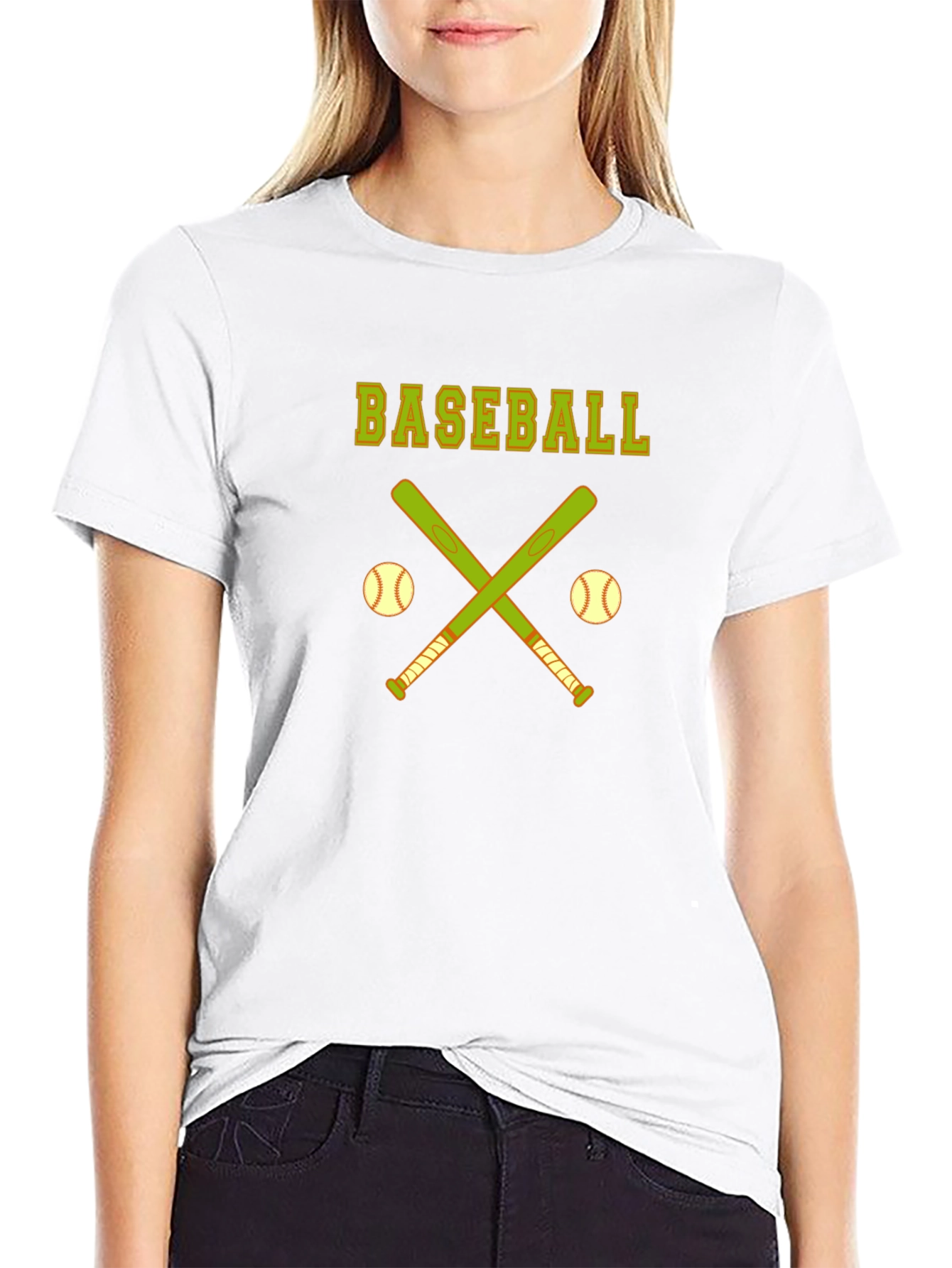 Baseball Bats & Balls Graphic T-Shirt
