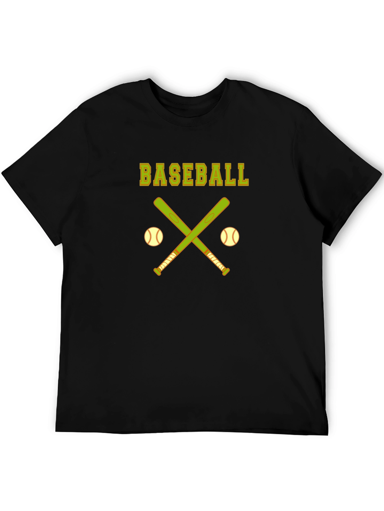 Baseball Bats & Balls Graphic T-Shirt