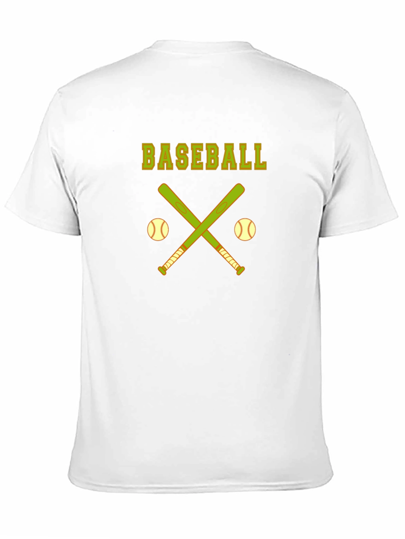 Baseball Bats & Balls Graphic T-Shirt