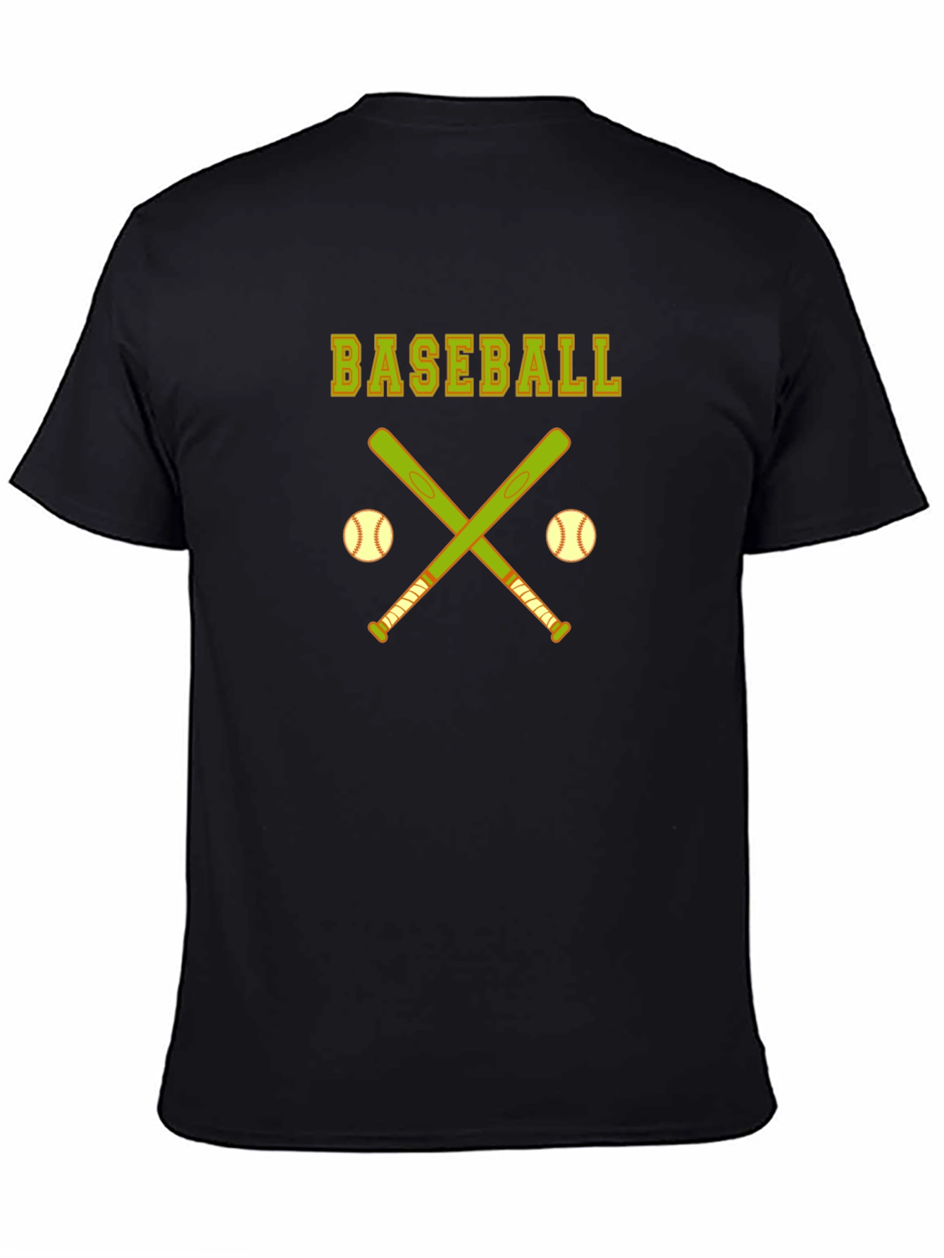 Baseball Bats & Balls Graphic T-Shirt