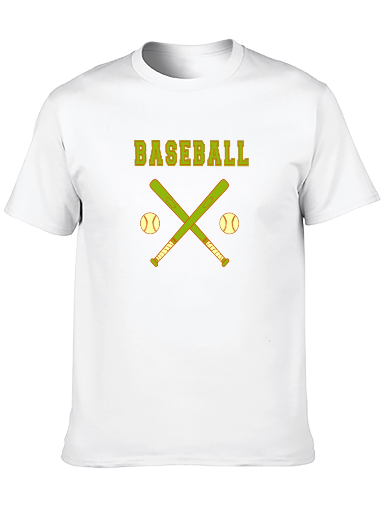 Baseball Bats & Balls Graphic T-Shirt