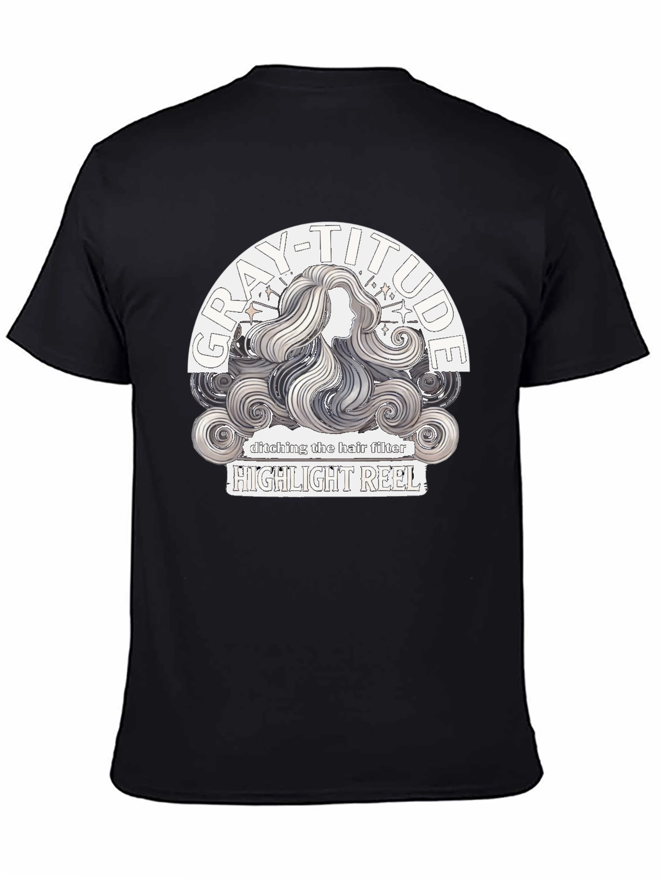 Gray-Titude Highlight Reel Graphic Tee