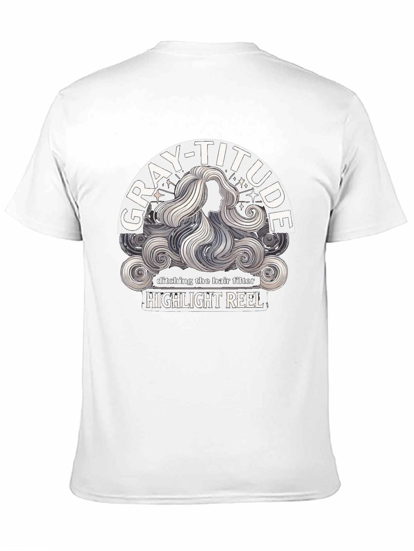 Gray-Titude Highlight Reel Graphic Tee
