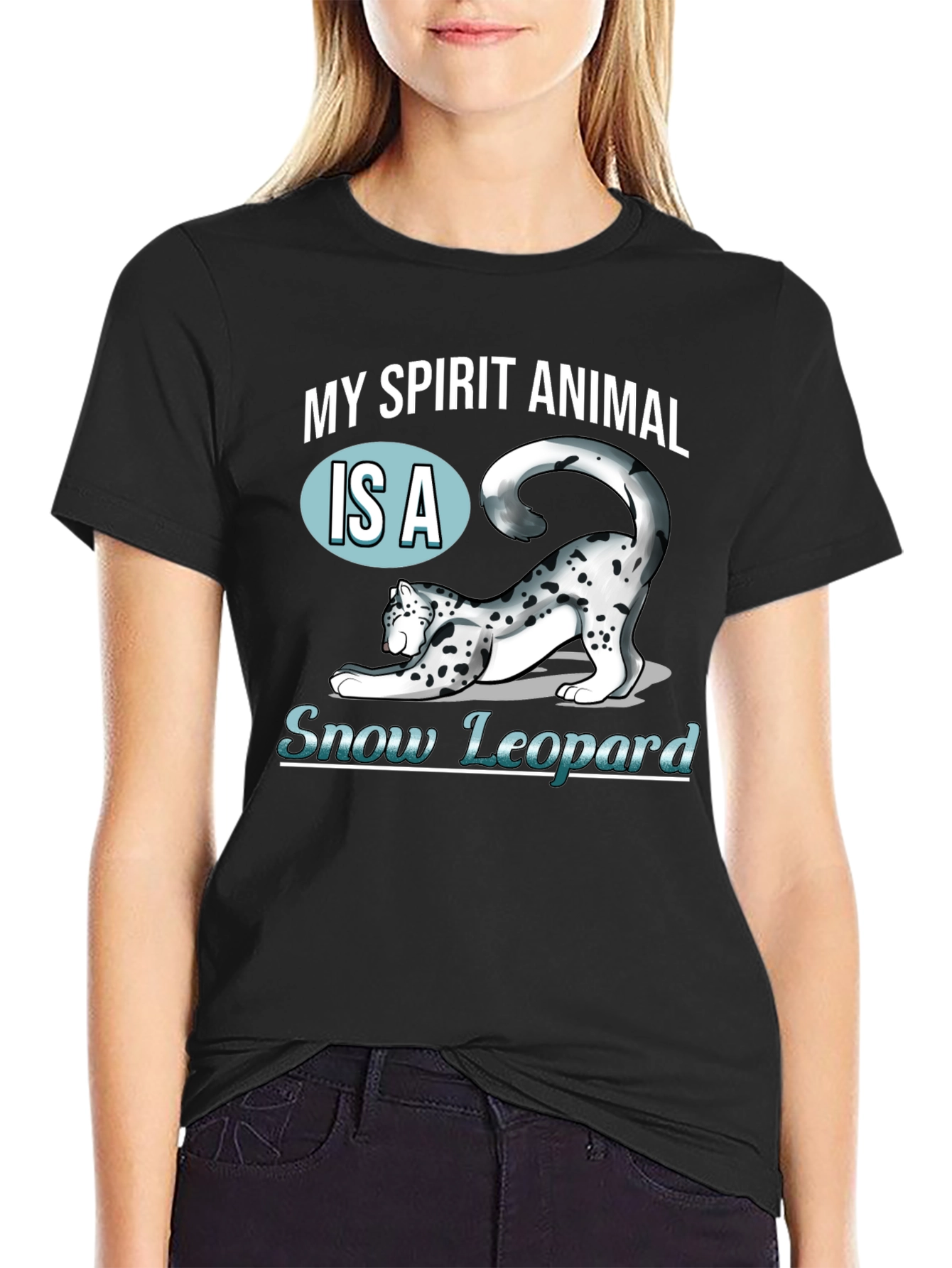 My Spirit Animal Snow Leopard T-Shirt