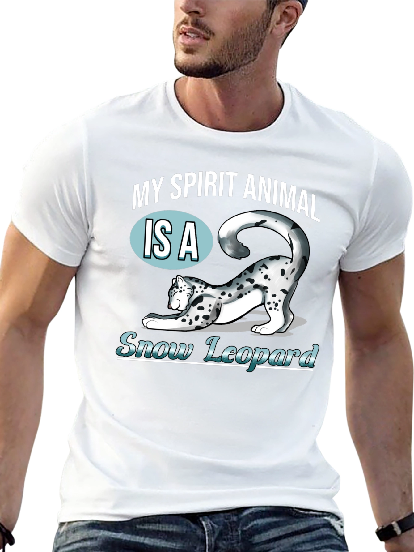 My Spirit Animal Snow Leopard T-Shirt