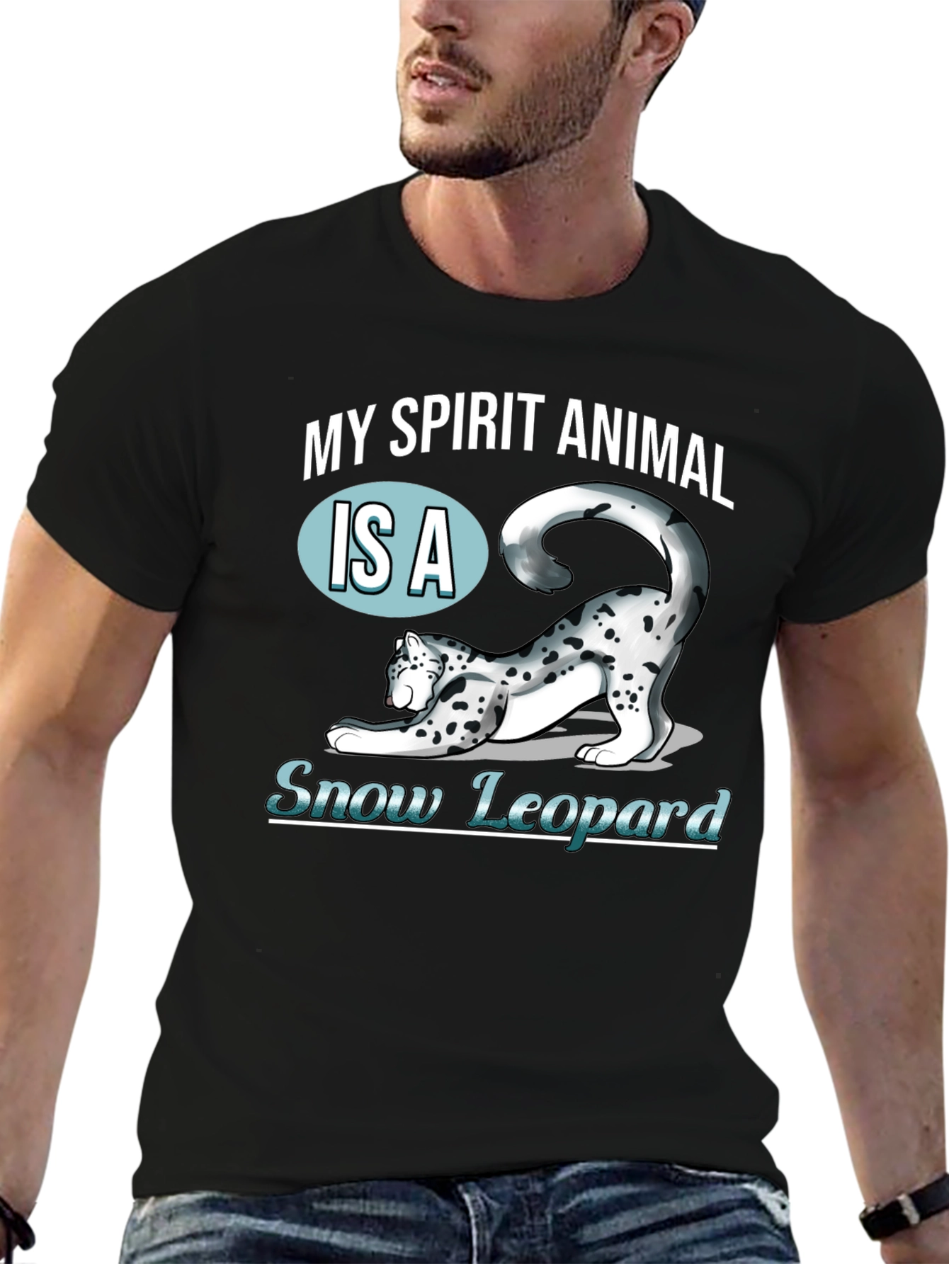 My Spirit Animal Snow Leopard T-Shirt