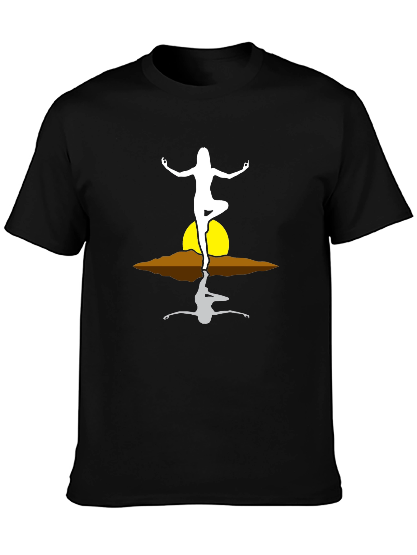 Yoga Pose Reflection T-Shirt