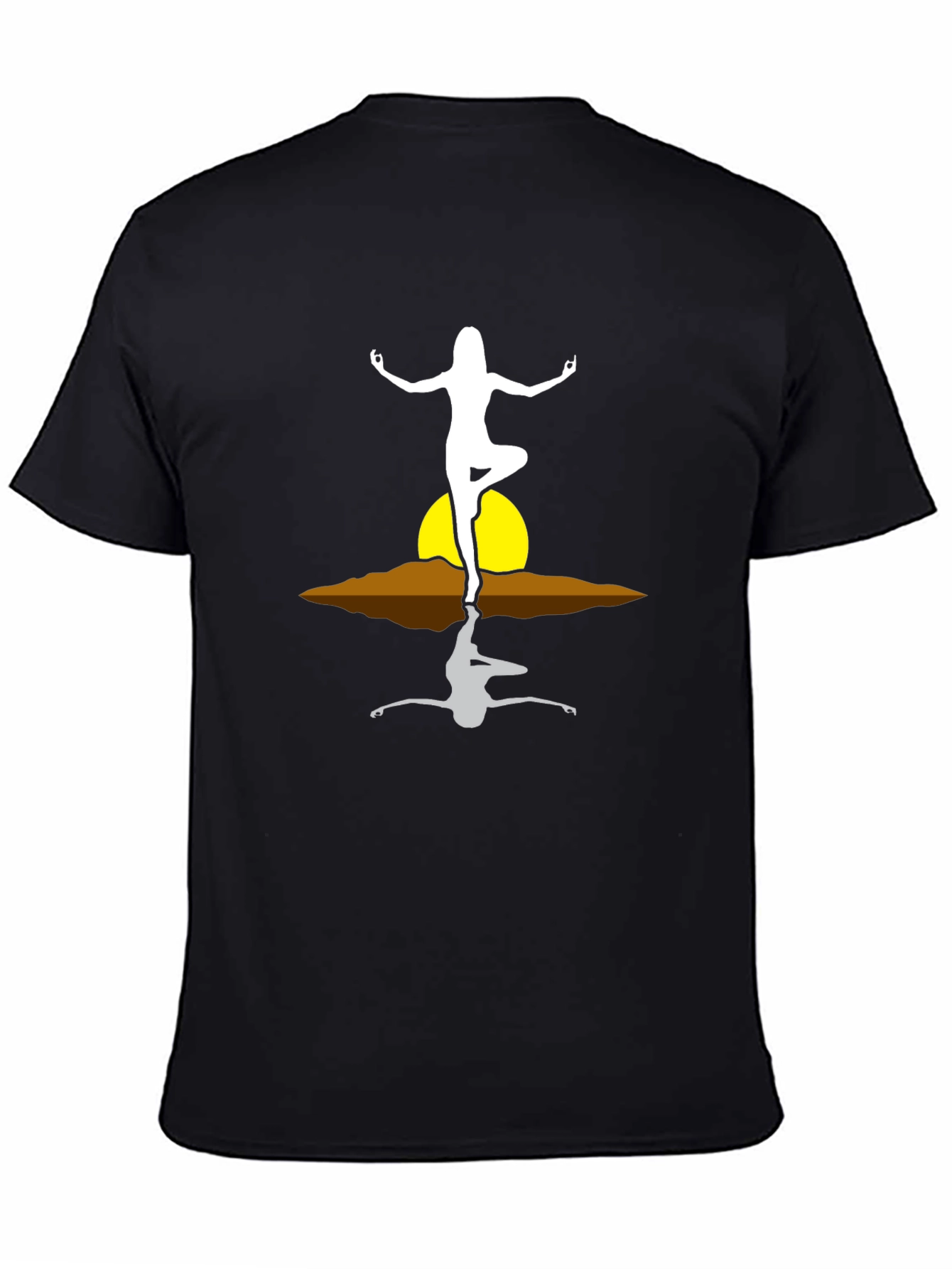 Yoga Pose Reflection T-Shirt