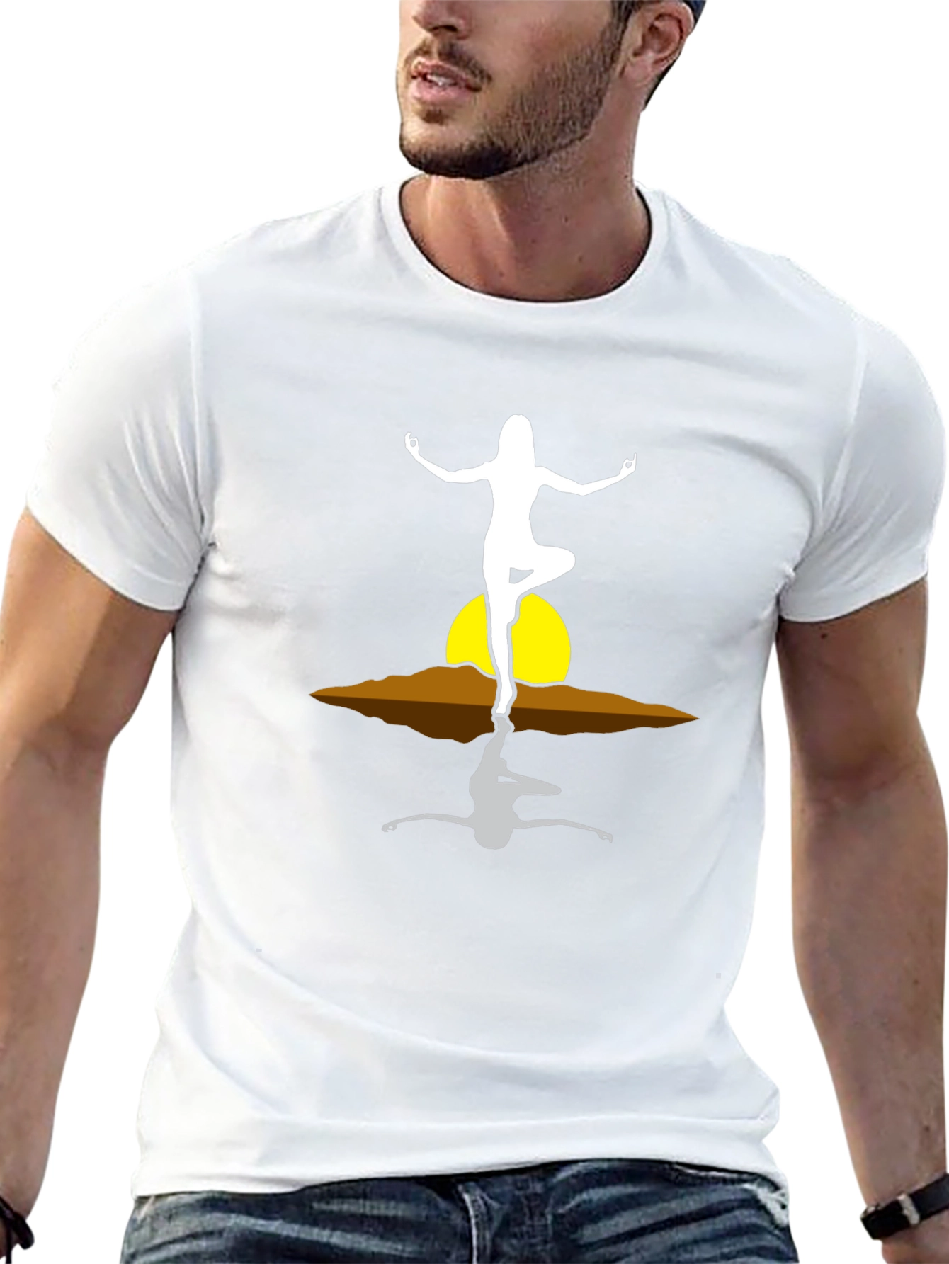 Yoga Pose Reflection T-Shirt