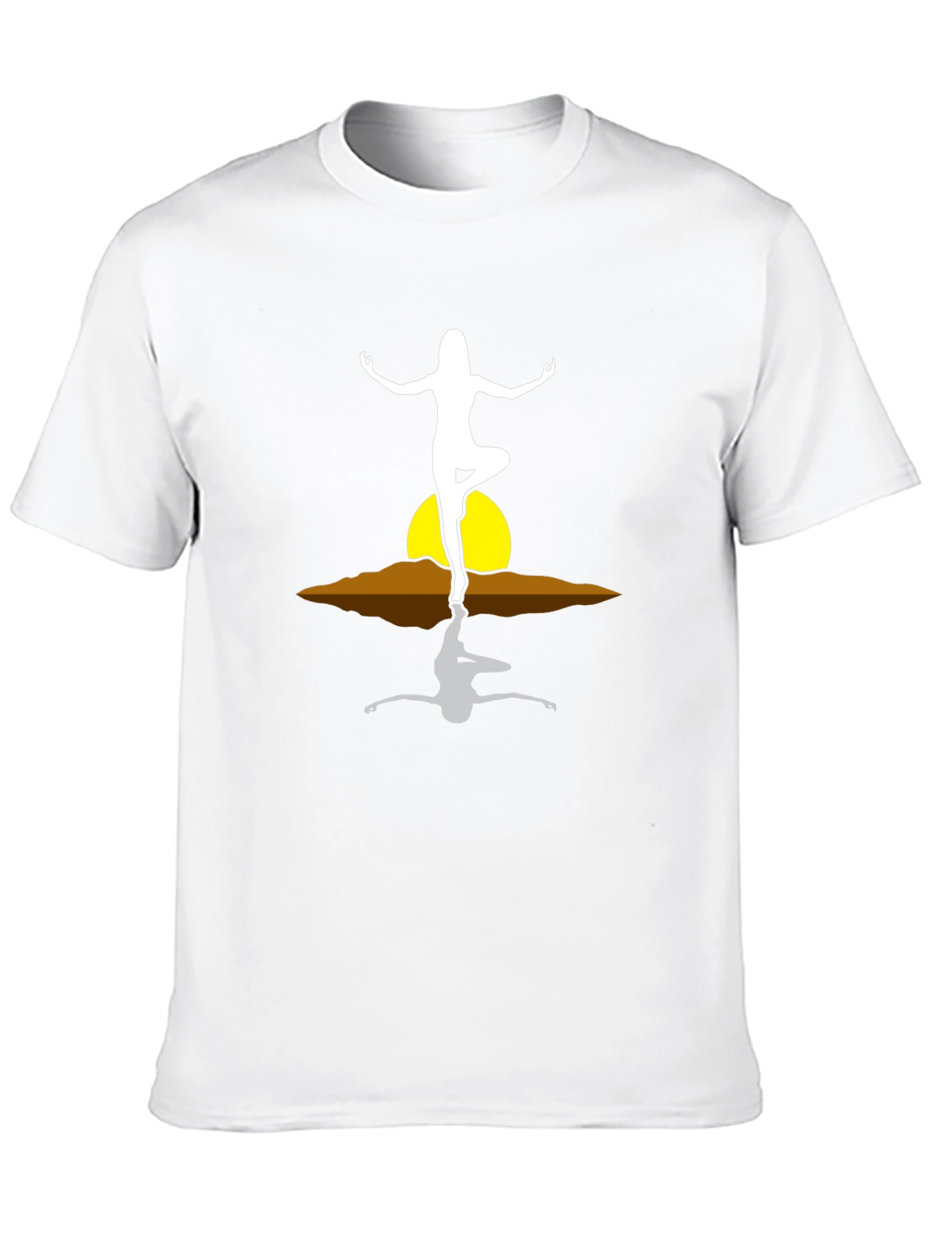 Yoga Pose Reflection T-Shirt