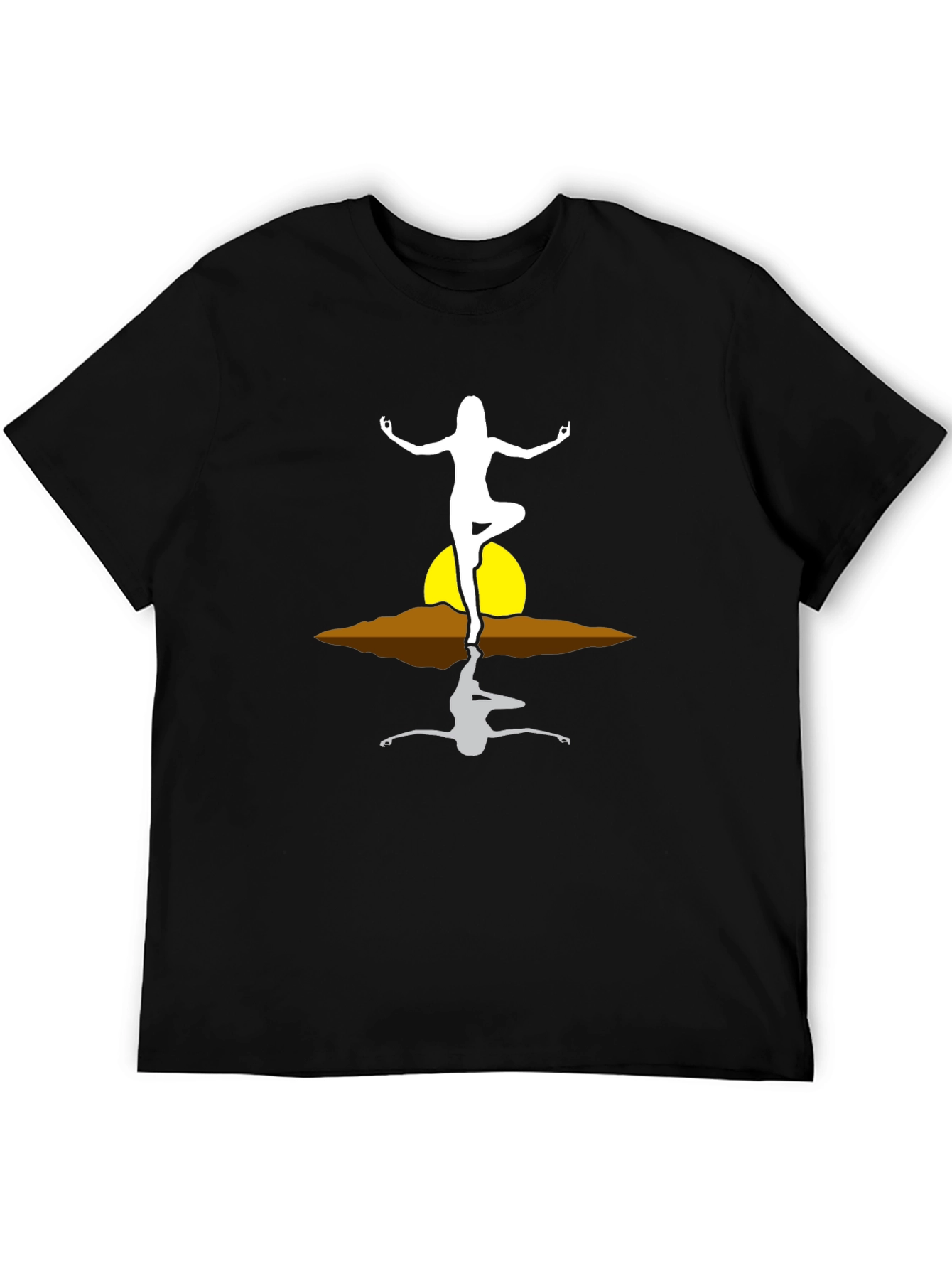 Yoga Pose Reflection T-Shirt