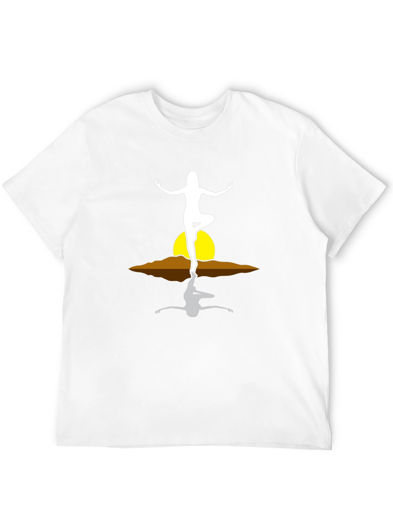 Yoga Pose Reflection T-Shirt