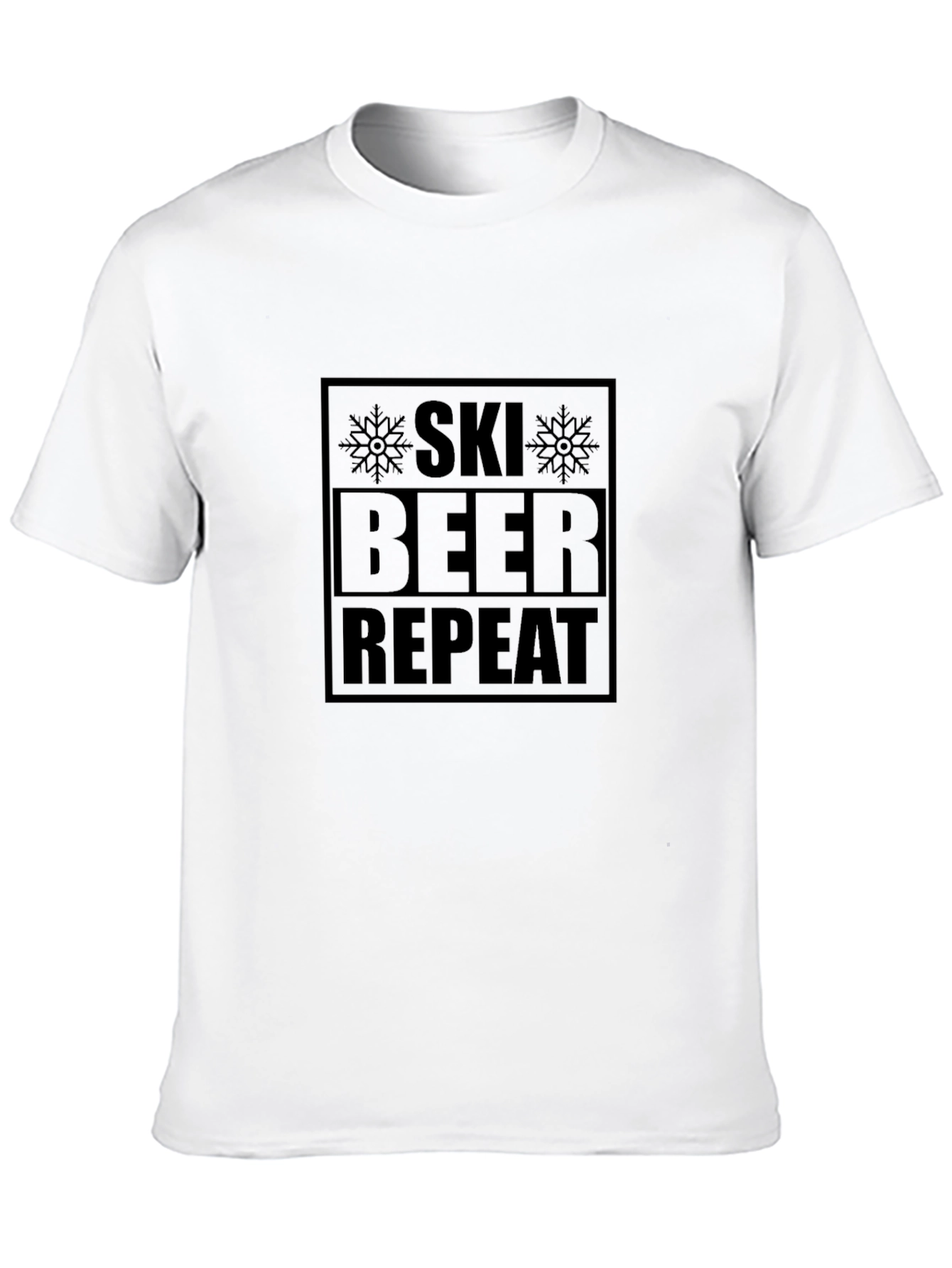 Ski Beer Repeat Graphic Tee