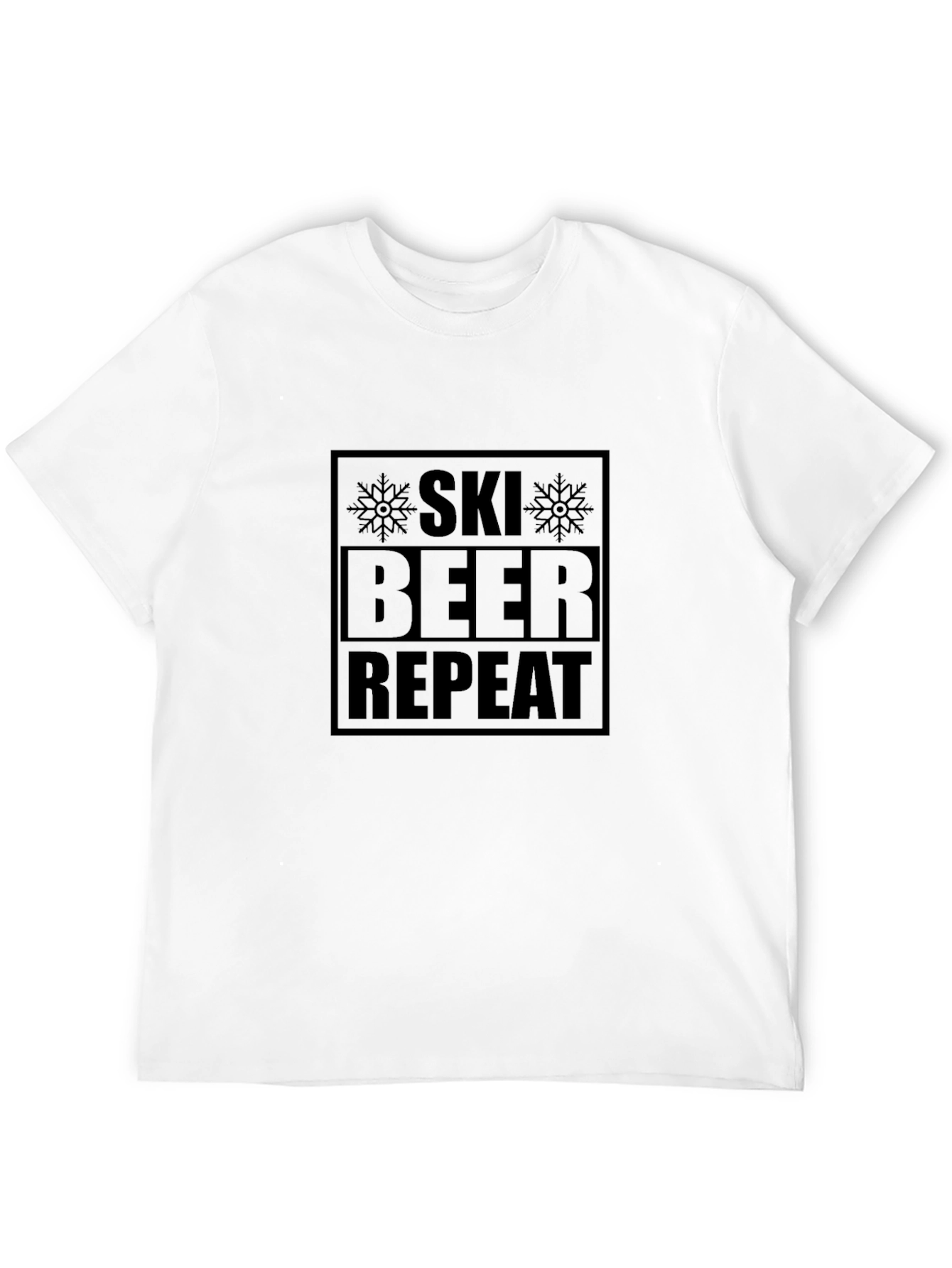 Ski Beer Repeat Graphic Tee