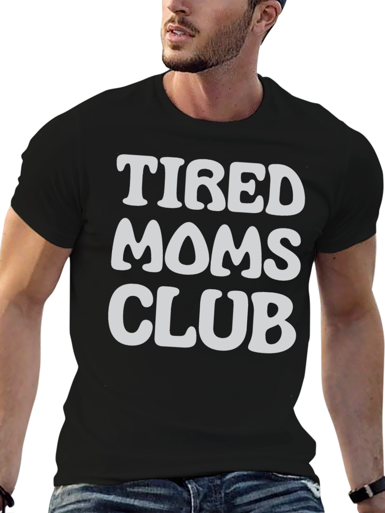 Tired Moms Club Graphic T-Shirt