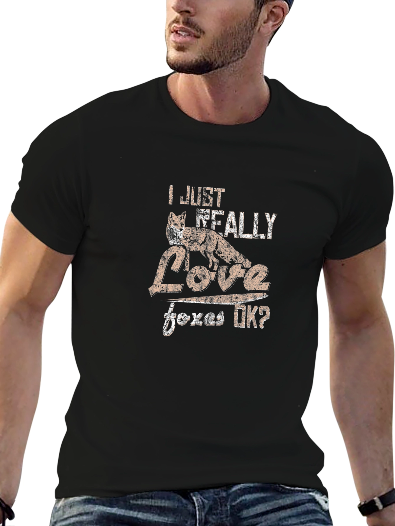 I Just Really Love Foxes OK? T-Shirt