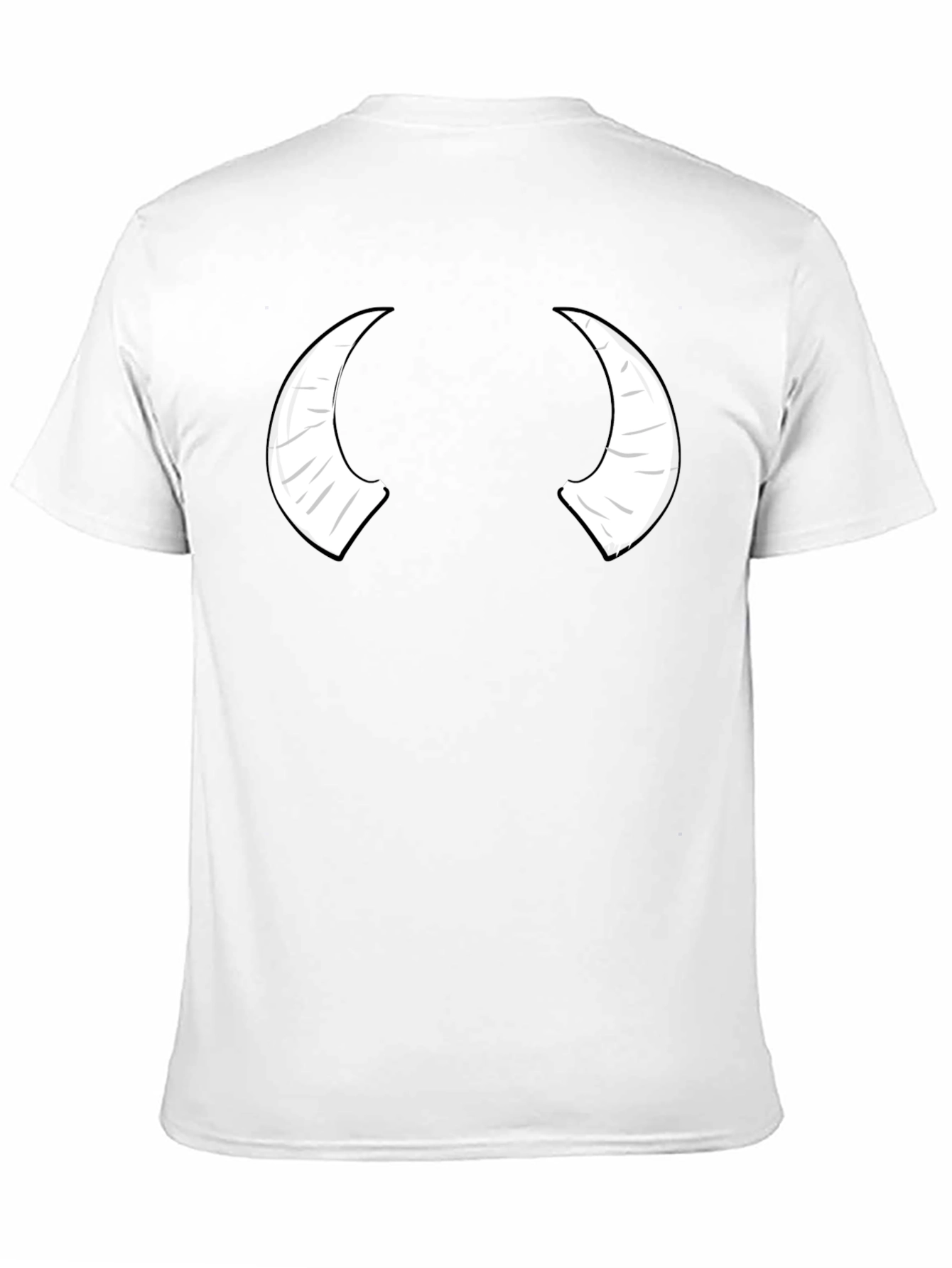 Devil Horns Graphic Black T-Shirt