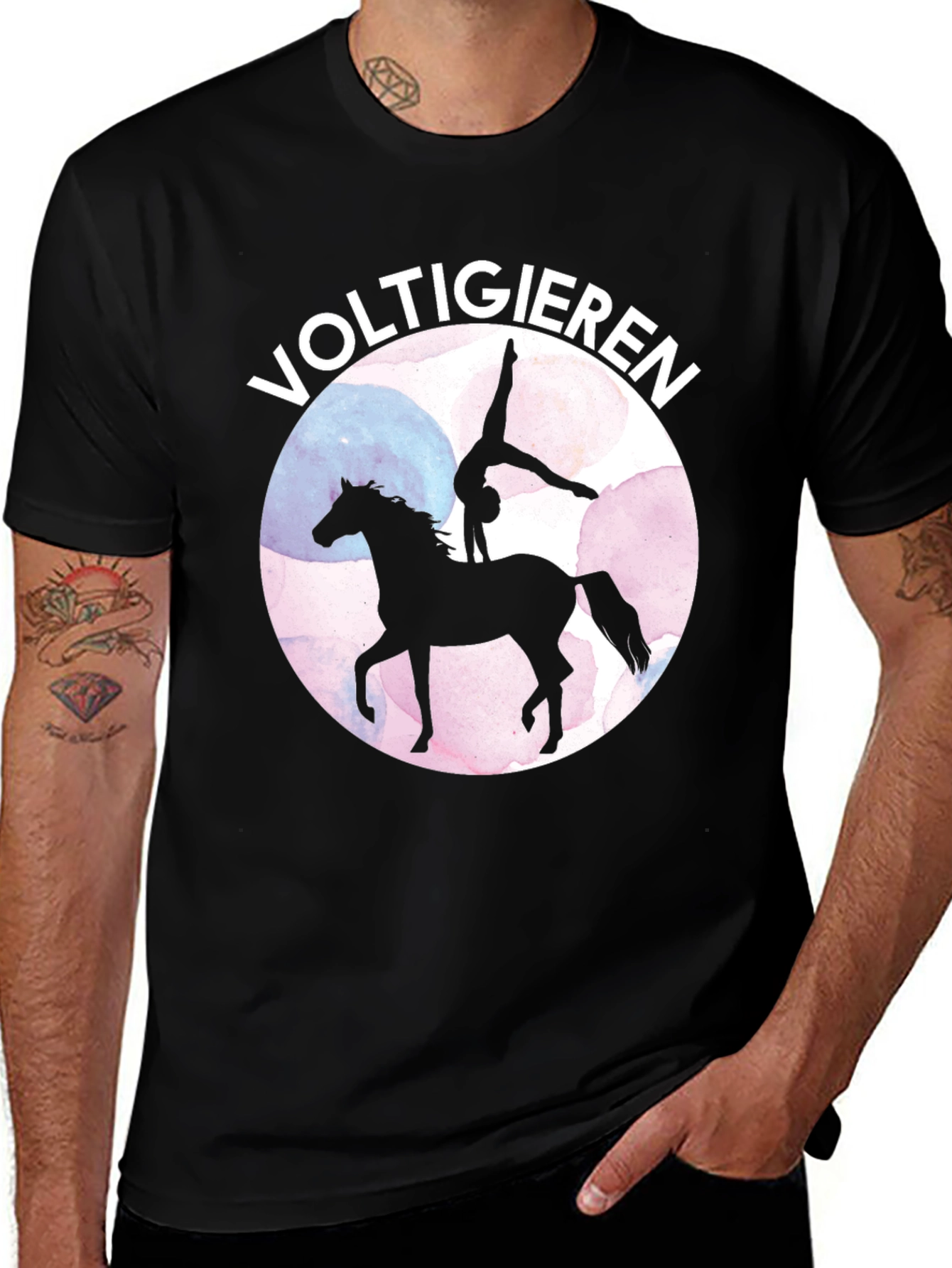 Vaulting Horse T-Shirt - Equestrian Gymnastics Tee