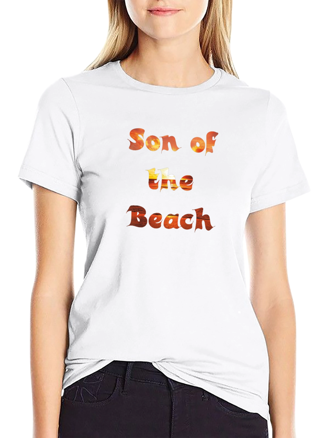 Son of the Beach Graphic Tee - Black