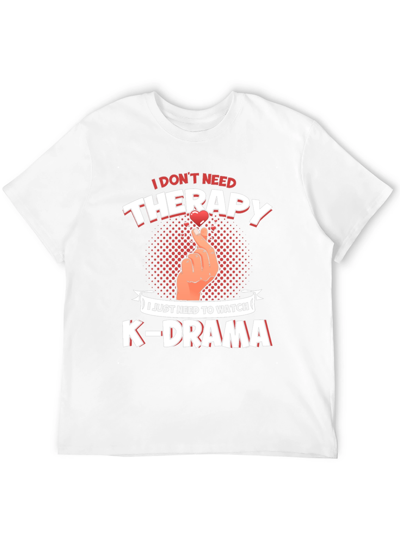 K-Drama Therapy Tee - Comfort & Style