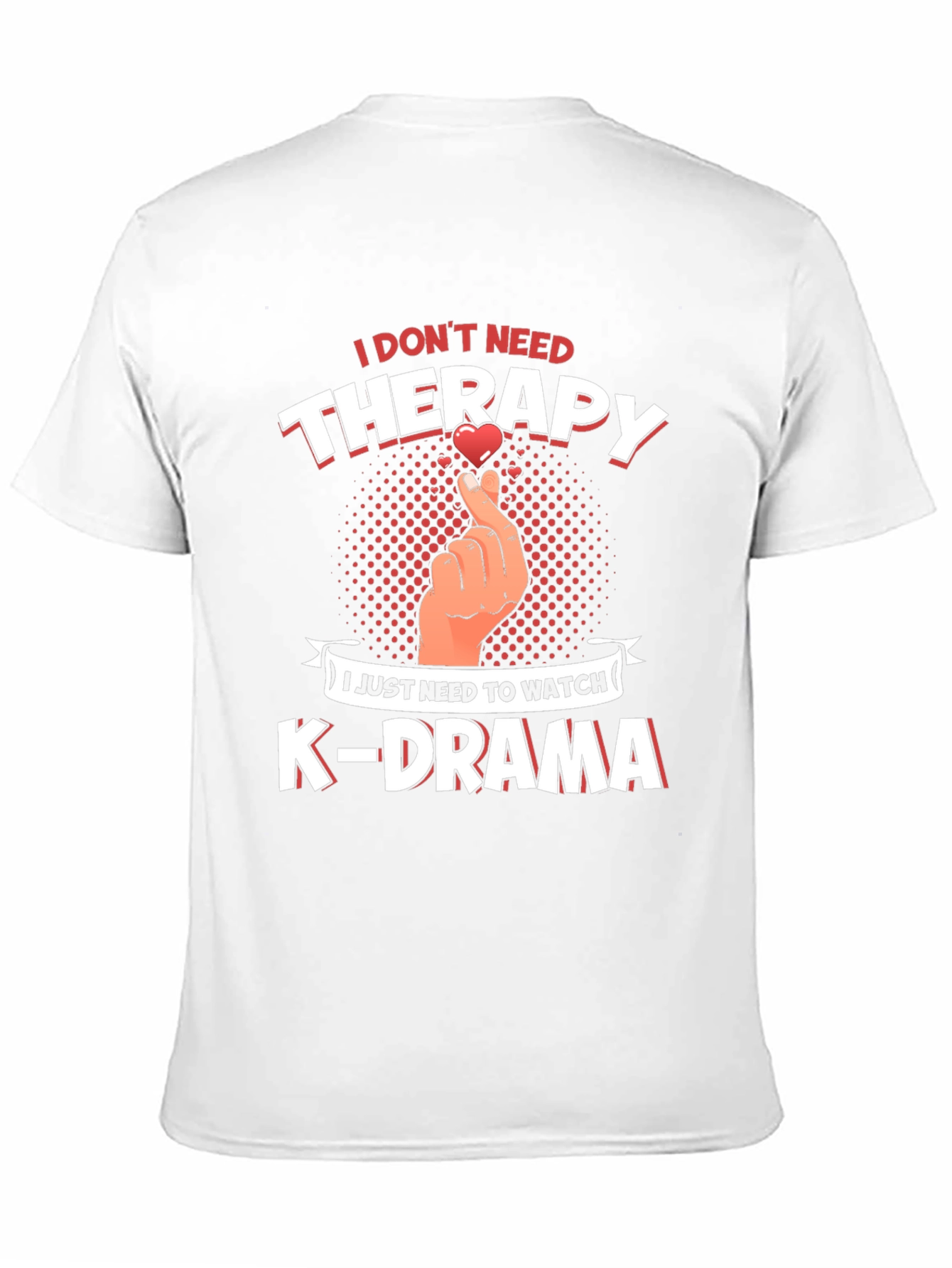 K-Drama Therapy Tee - Comfort & Style