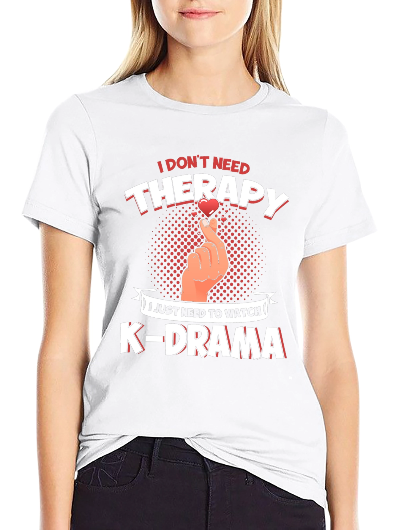 K-Drama Therapy Tee - Comfort & Style