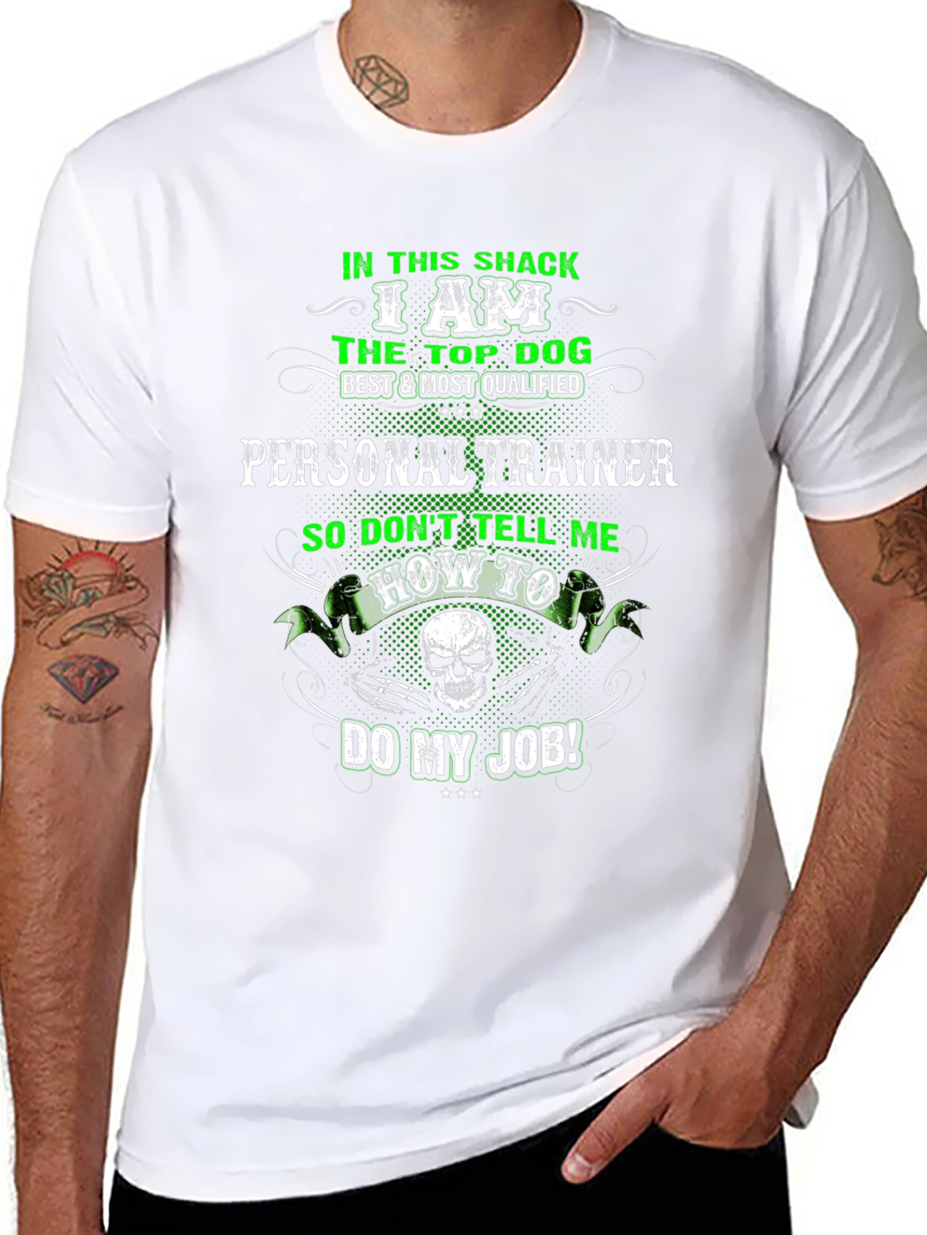 Top Dog Personal Trainer Graphic Tee