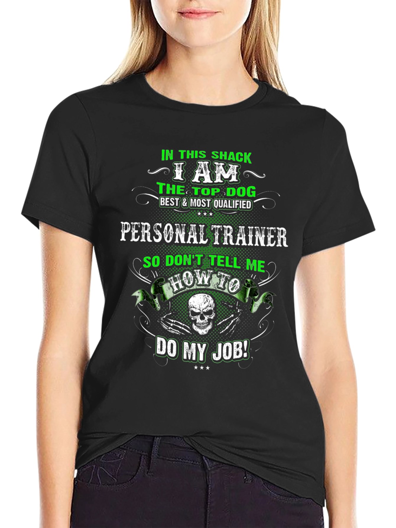 Top Dog Personal Trainer Graphic Tee