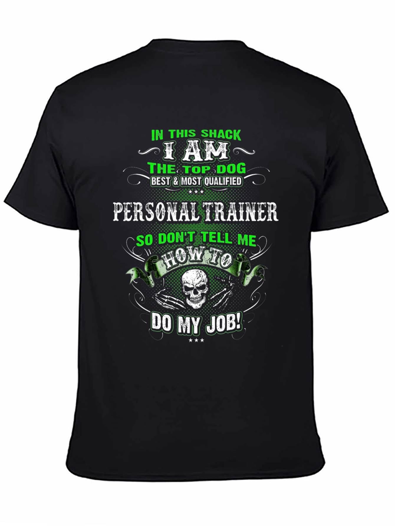Top Dog Personal Trainer Graphic Tee