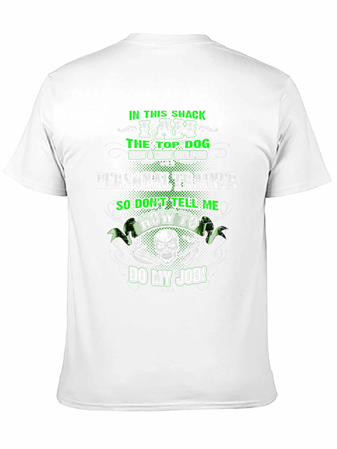 Top Dog Personal Trainer Graphic Tee