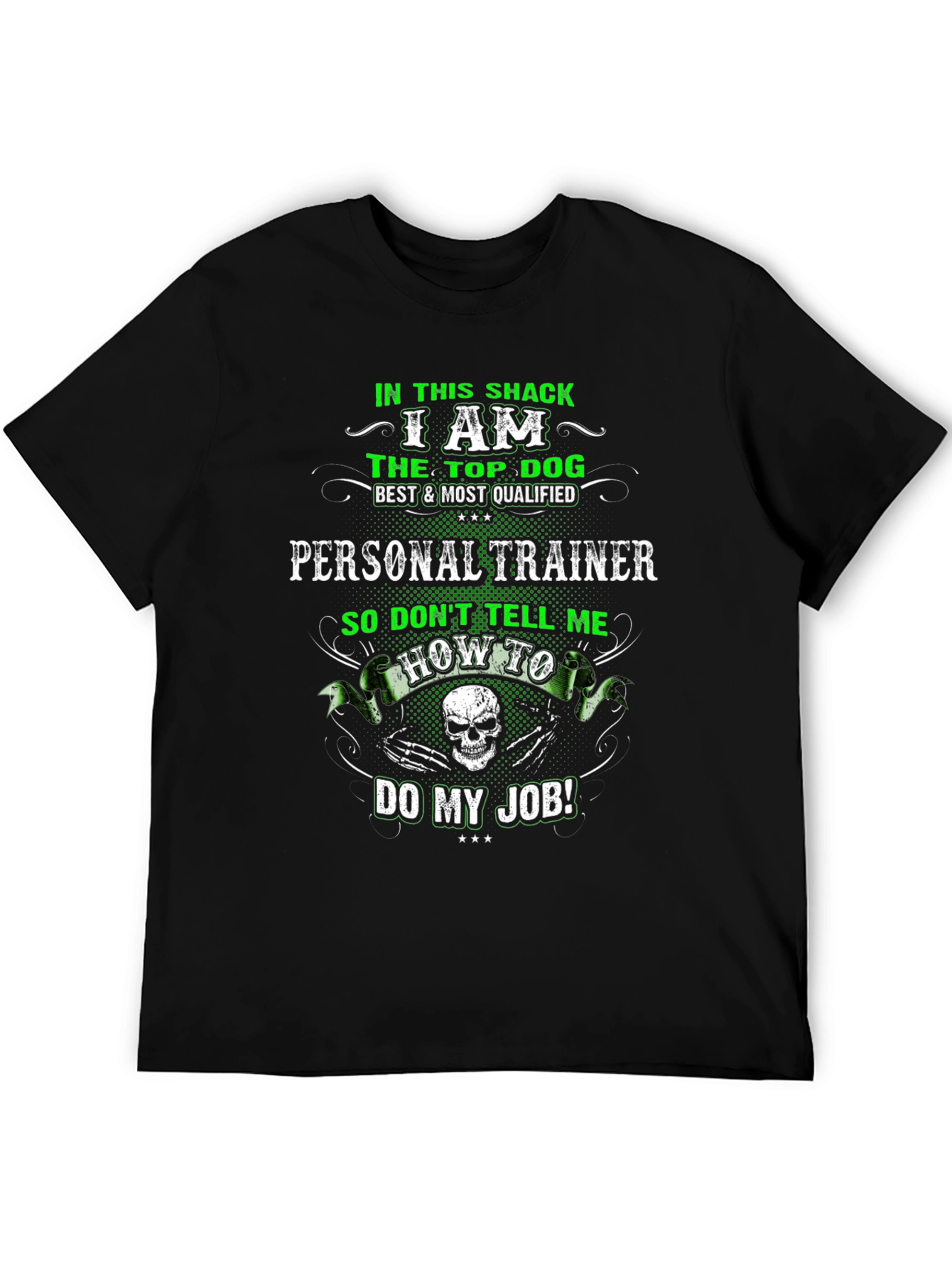 Top Dog Personal Trainer Graphic Tee